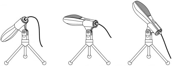 USB Kondensator Mikrofon mit Tischständer