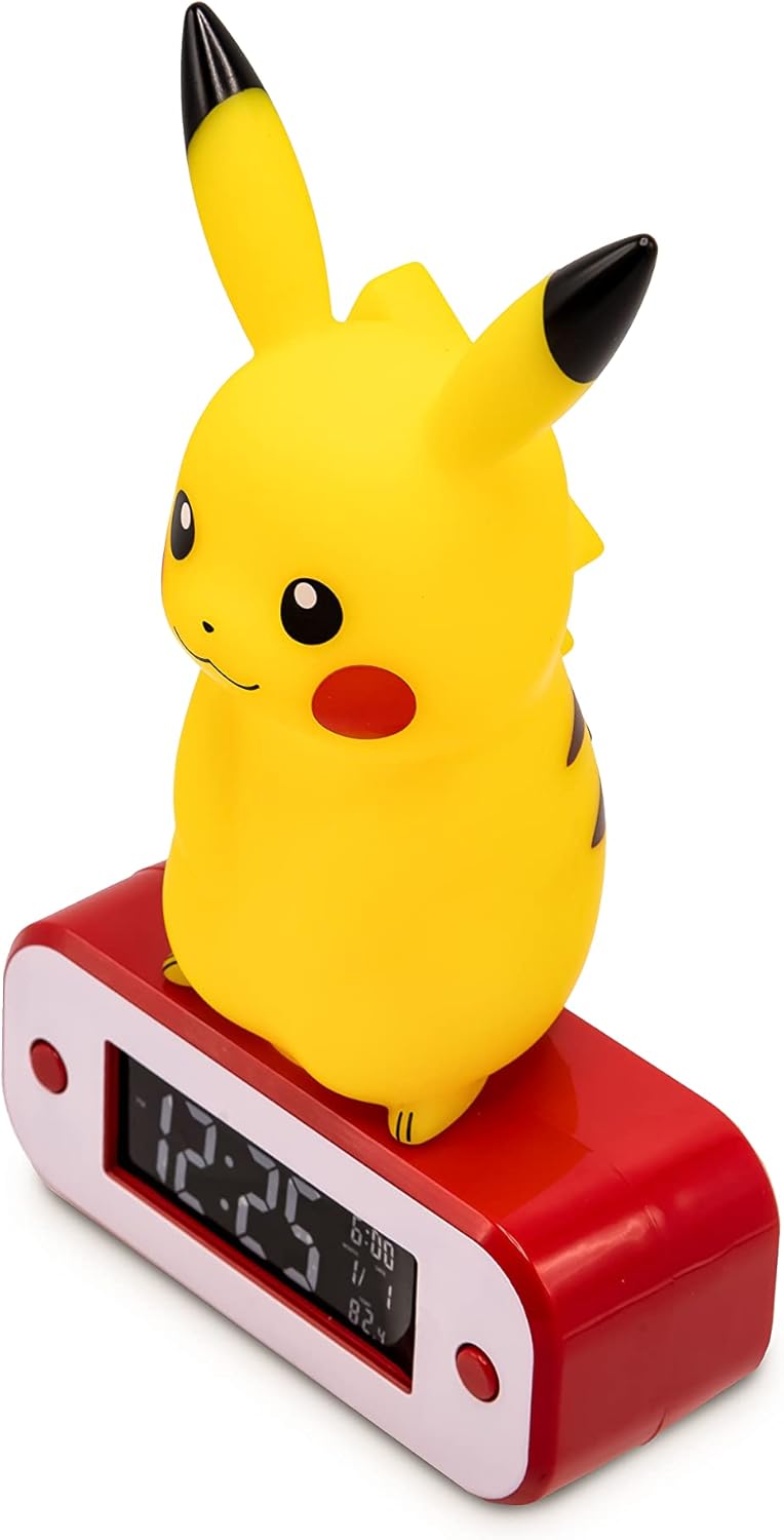 Pikachu Licht-Wecker mit LED-Anzeige