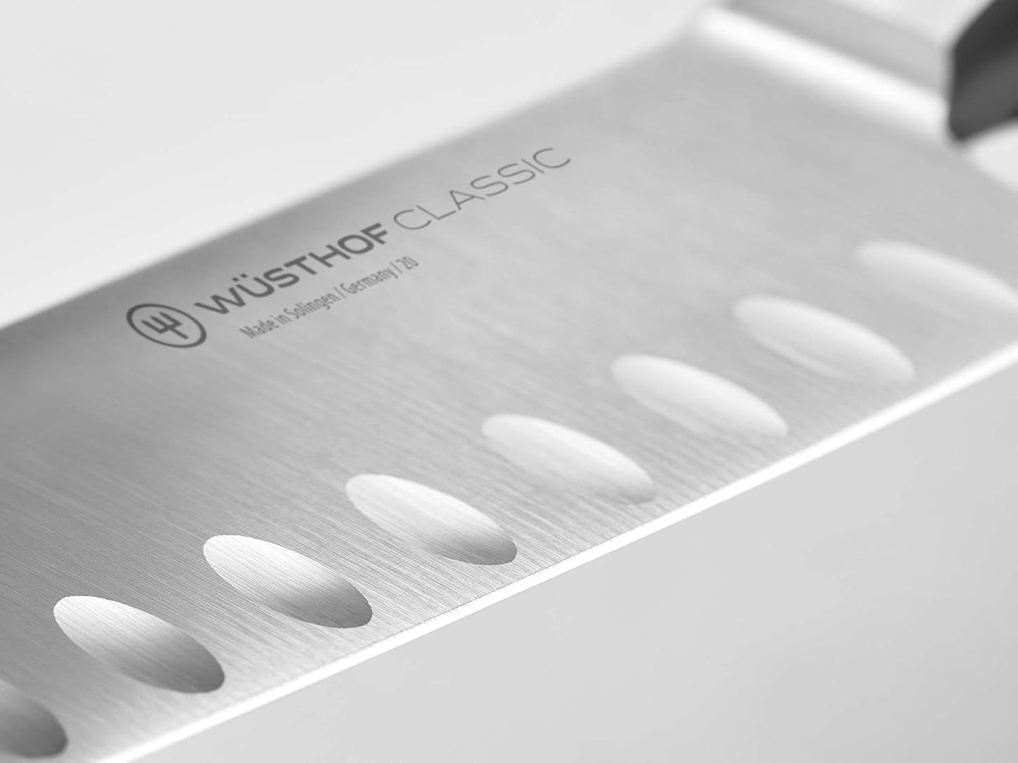 Classic Santoku, Schwarz 14 cm