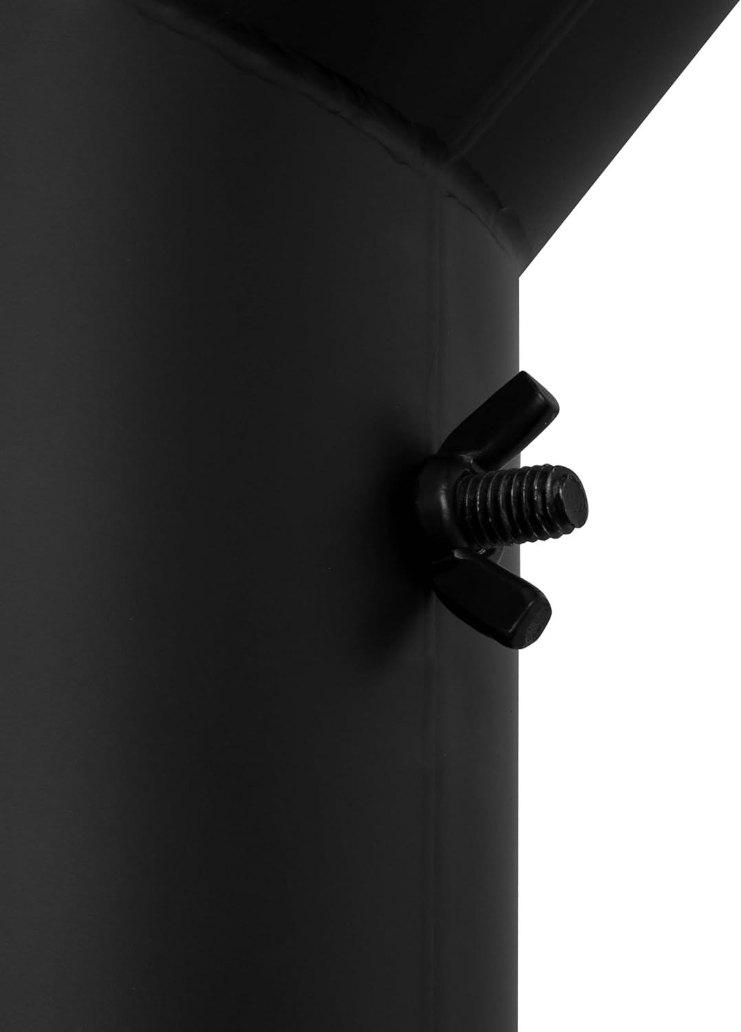 Ofenrohr-Bogen 45° mit Tür 150 mm, Bogen 45° mit Tür - Ø 150 mm Schwarz