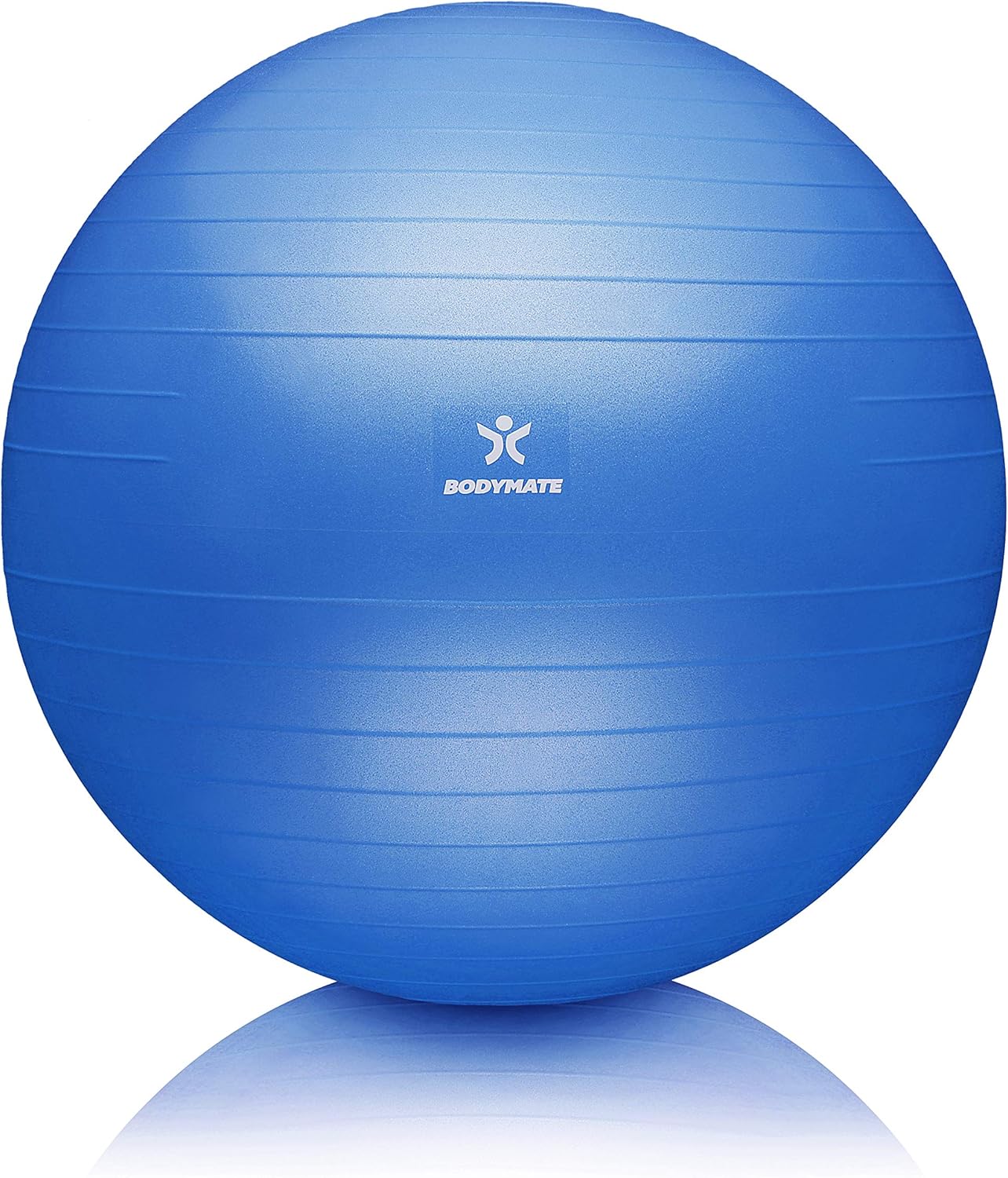 Gymnastikball mit Pumpe, Blau 75 cm (für Körpergröße 176-185cm)