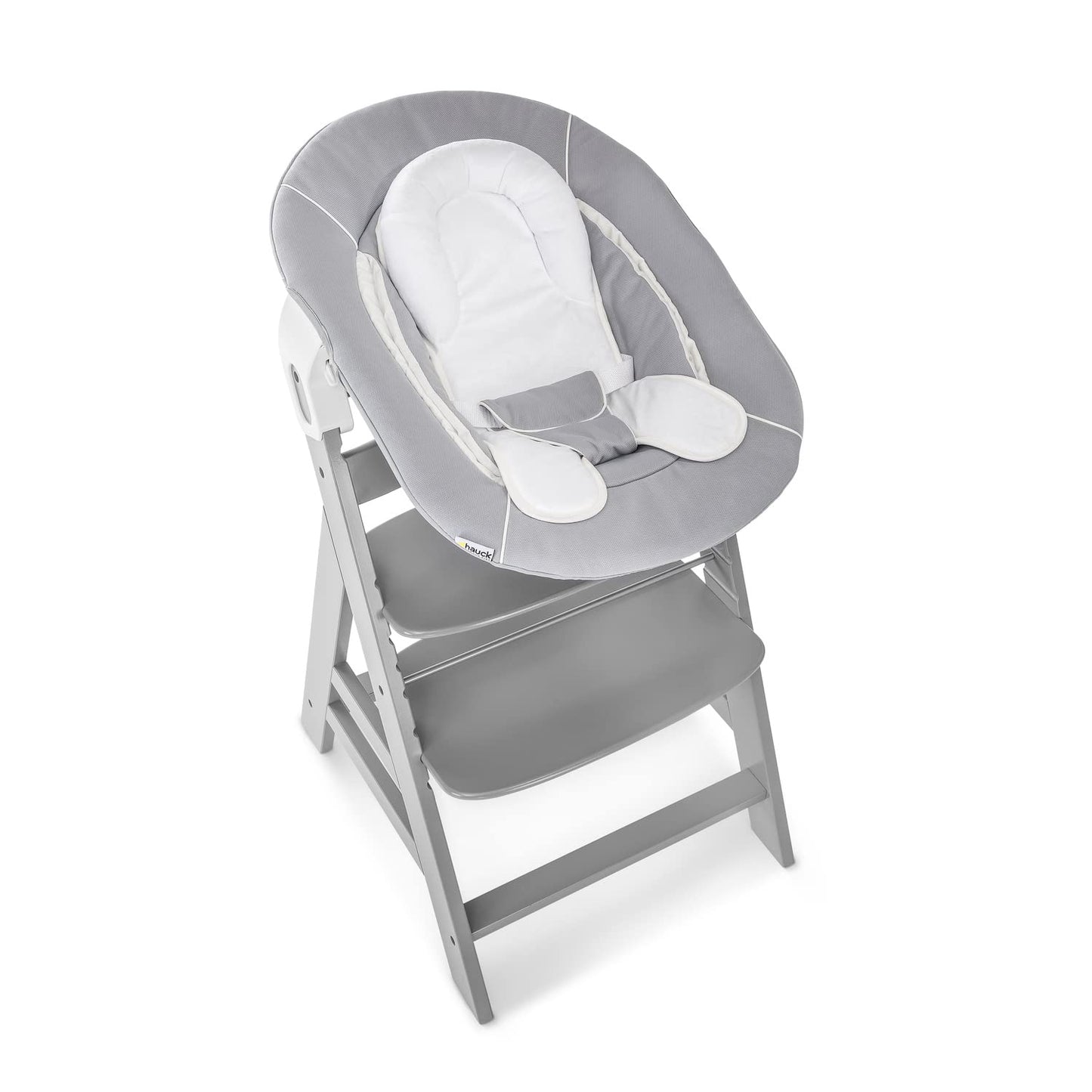 Alpha Bouncer 2in1, Stretch Grey; 3-Punkt-Gurt