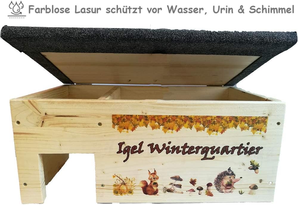 Igelhaus mit Labyrintheingang