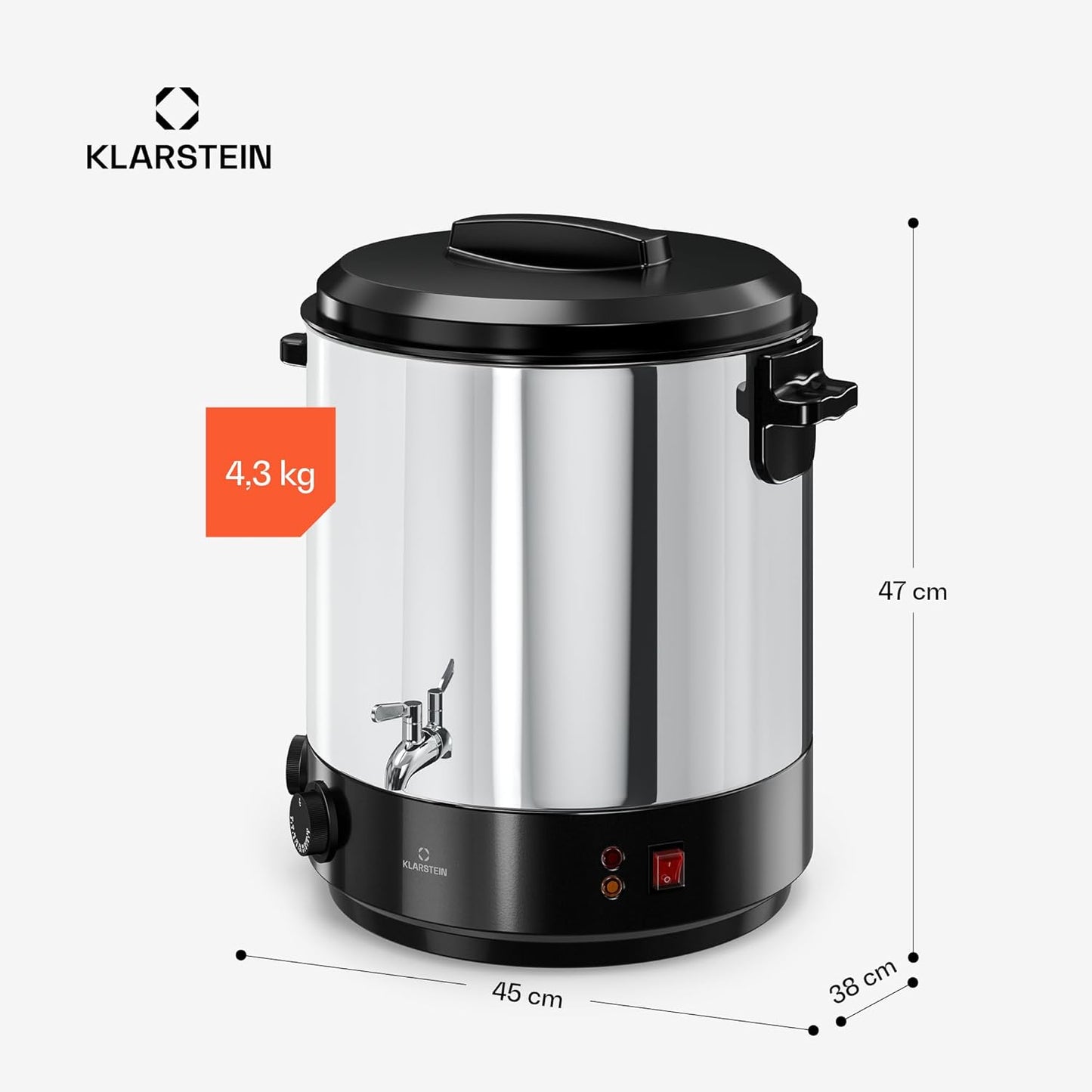 Einkochautomat & Glühweinkocher, 25 L, Mechanisch