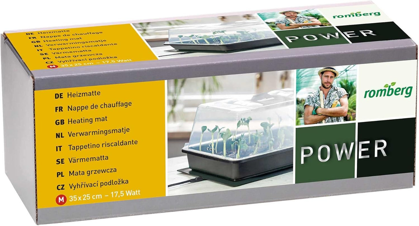 Heizmatte für Zimmergewächshäuser und Terrarien, M
