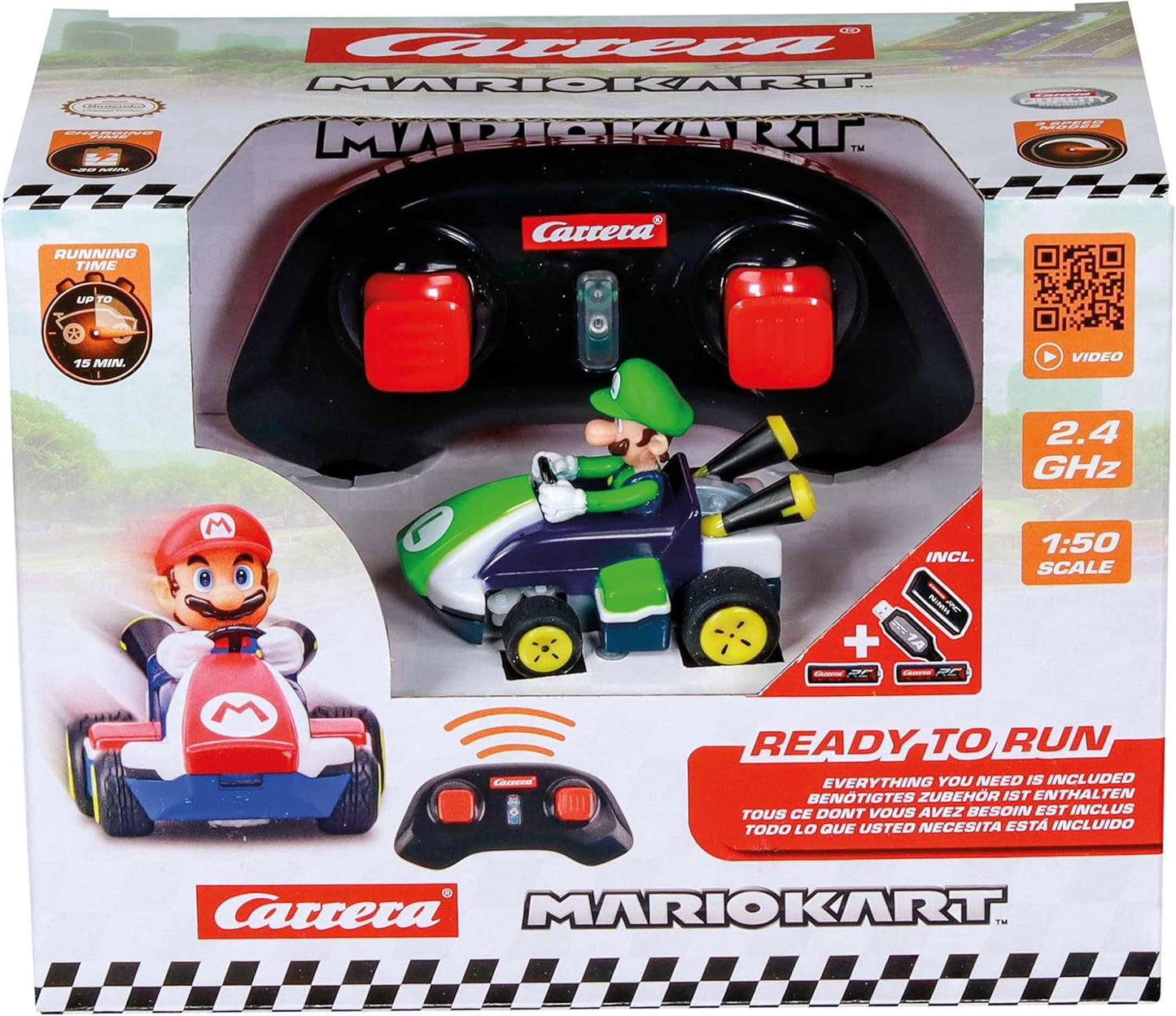 Nintendo Luigi Mini 1:50 RC