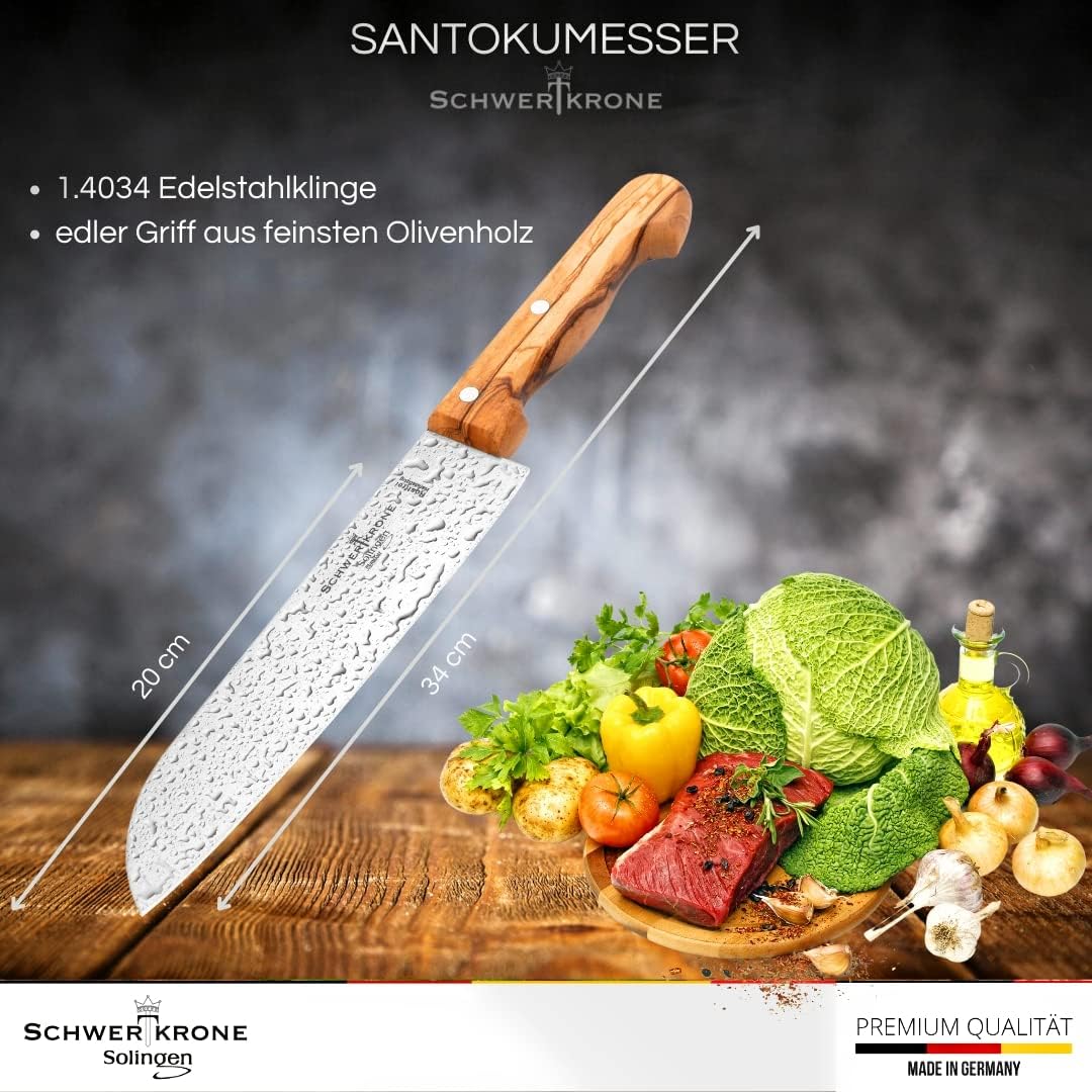 Santoku, 8" Santoku