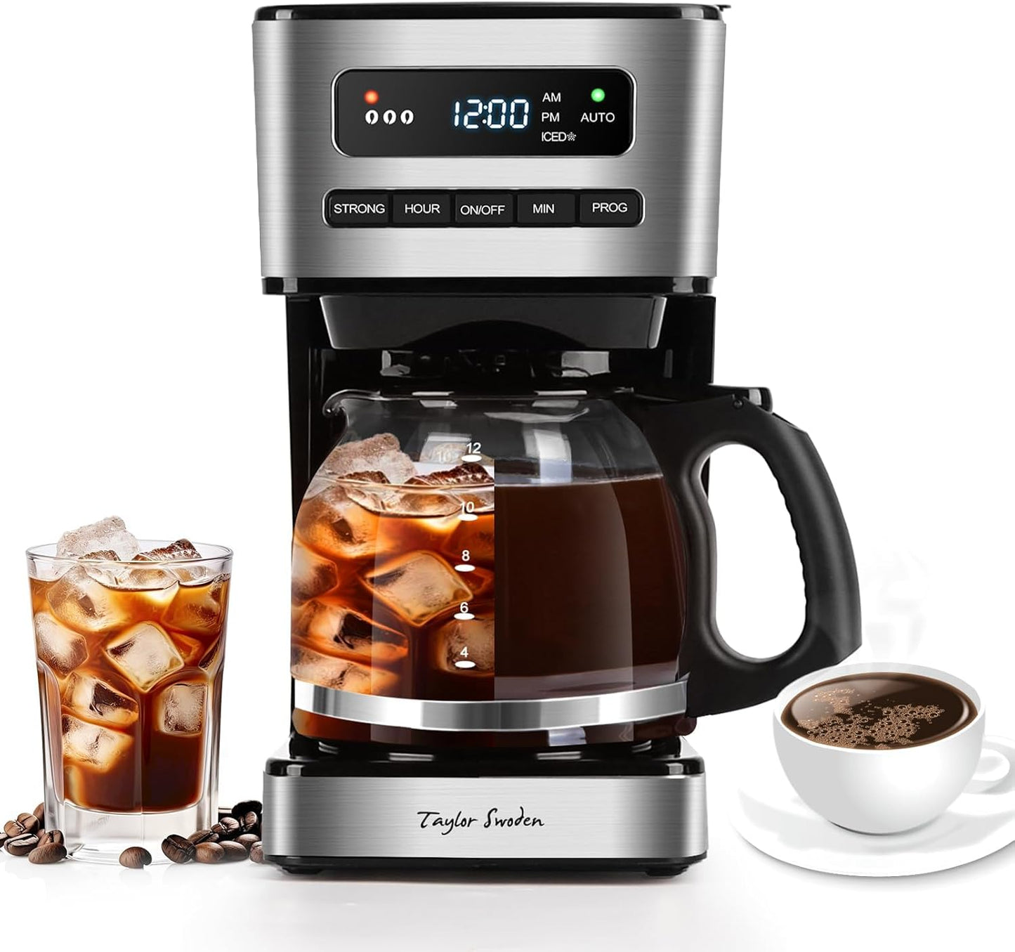 Filterkaffeemaschine mit Eiskaffee-Modus