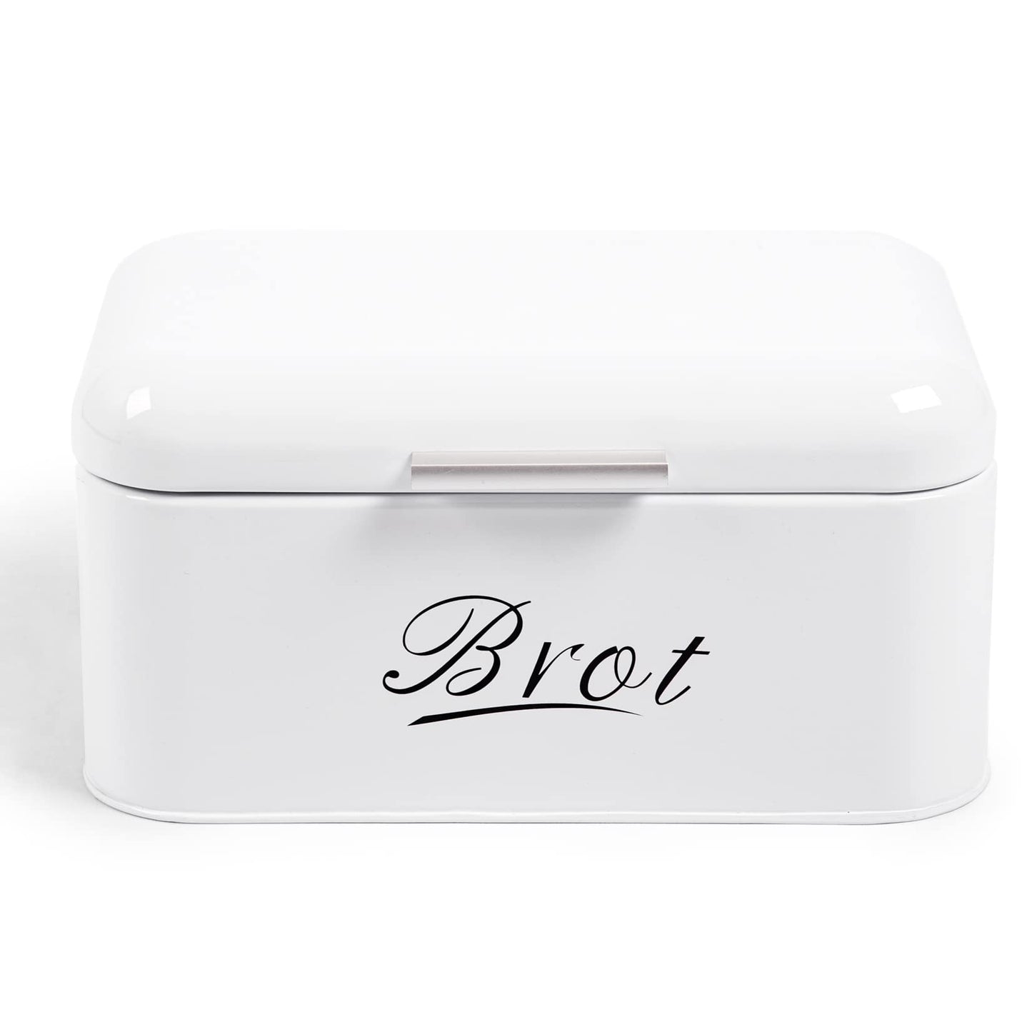 Brotkasten im Retro-Design, Weiss-31cm