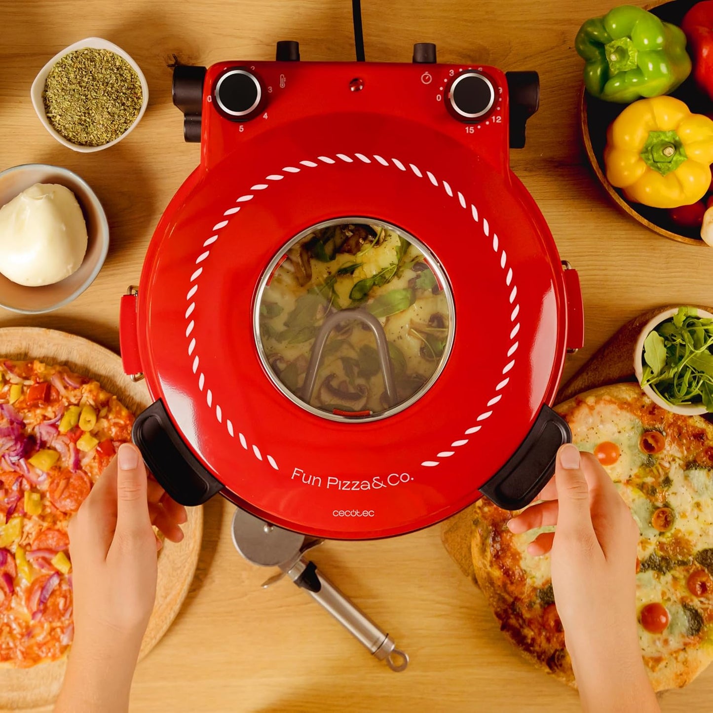 Elektrischer Pizzaofen