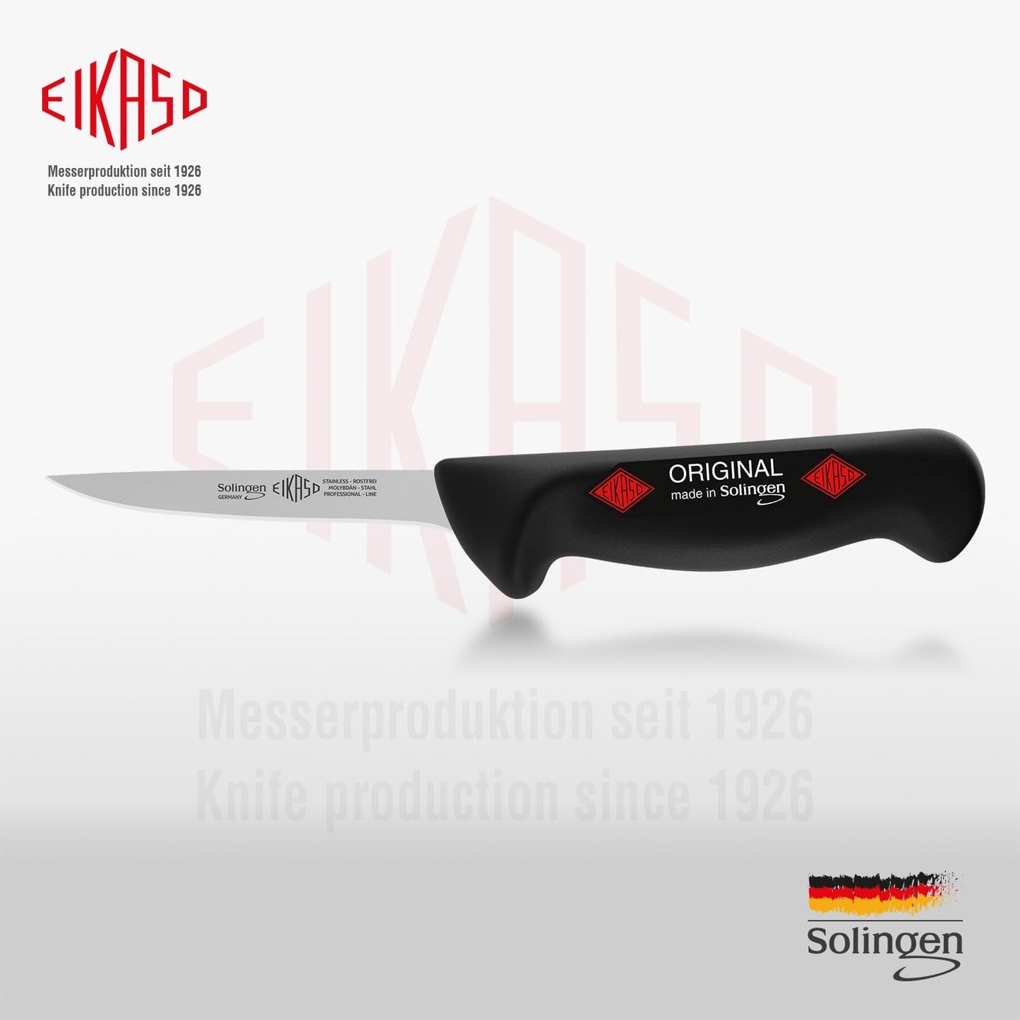 Ausbeinmesser, Schwarz 10cm