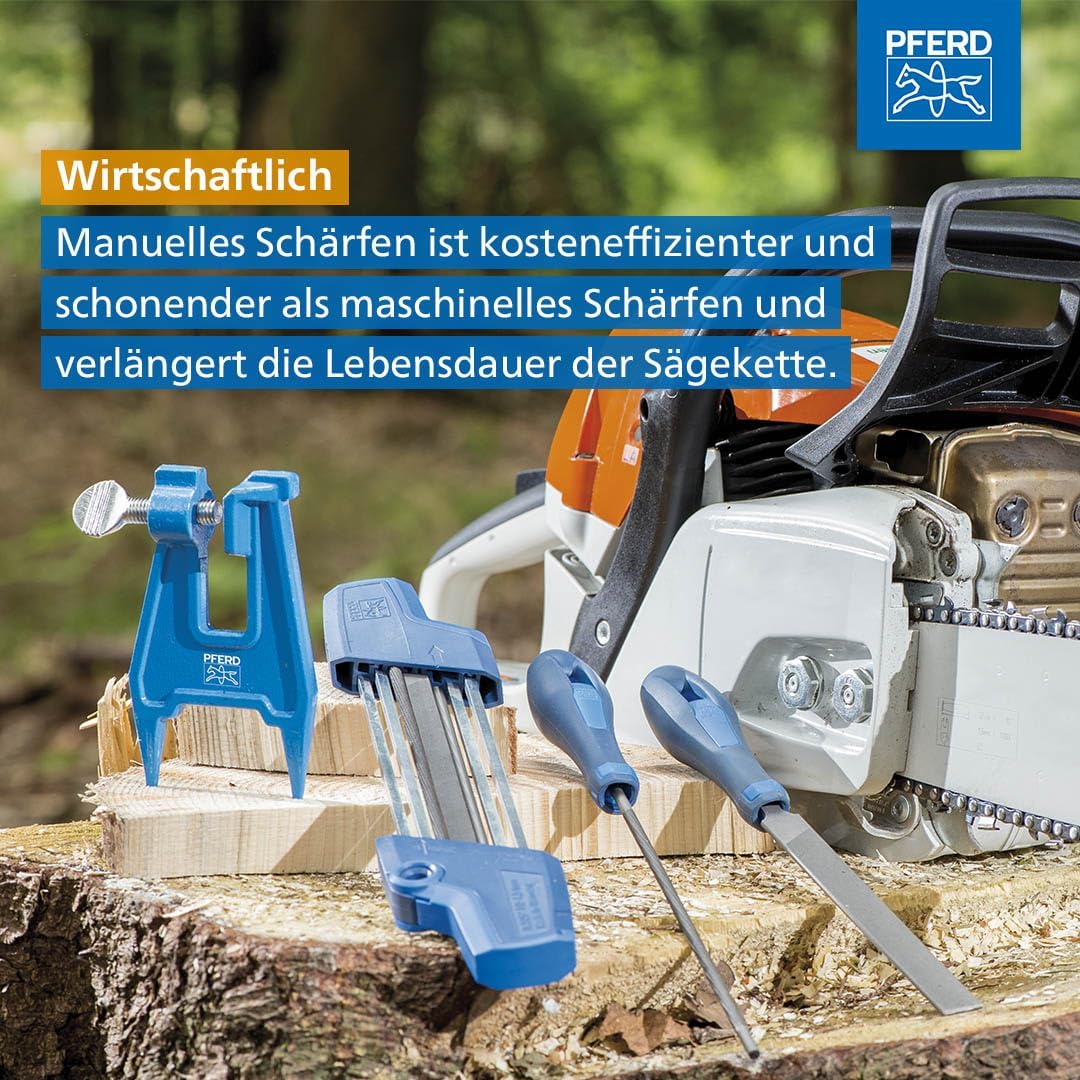 Kettensägeschärfgerät CHAIN SHARP CS-X, Kettensägeschärfgerät Feilen ⌀ 5,16 mm