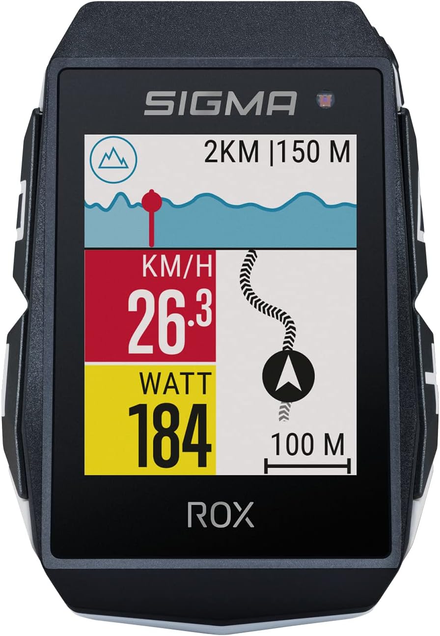 Rox 11.1 Fahrradcomputer mit GPS & Navigation, Schwarz ROX 11.1 EVO Sensor Set