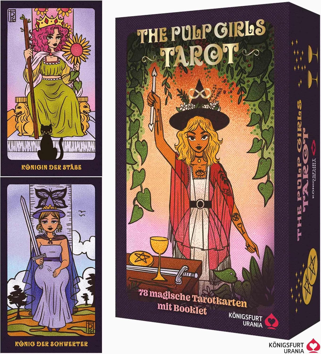 The Pulp Girls Tarot - Connecte dich mit deiner Intuition, Taschenbuch