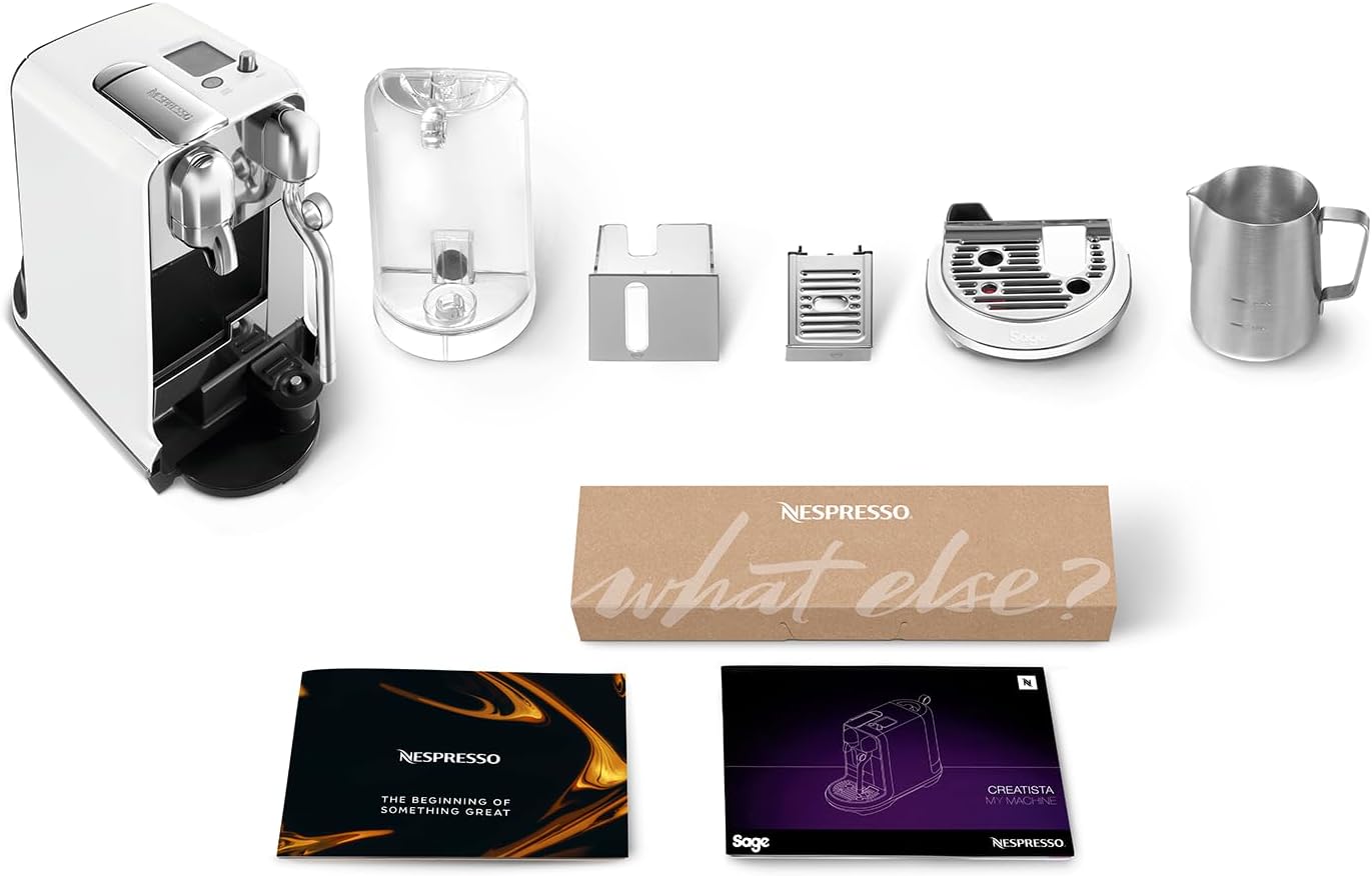 Creatista Plus Kaffeemaschine, Sea Salt (Weiss)