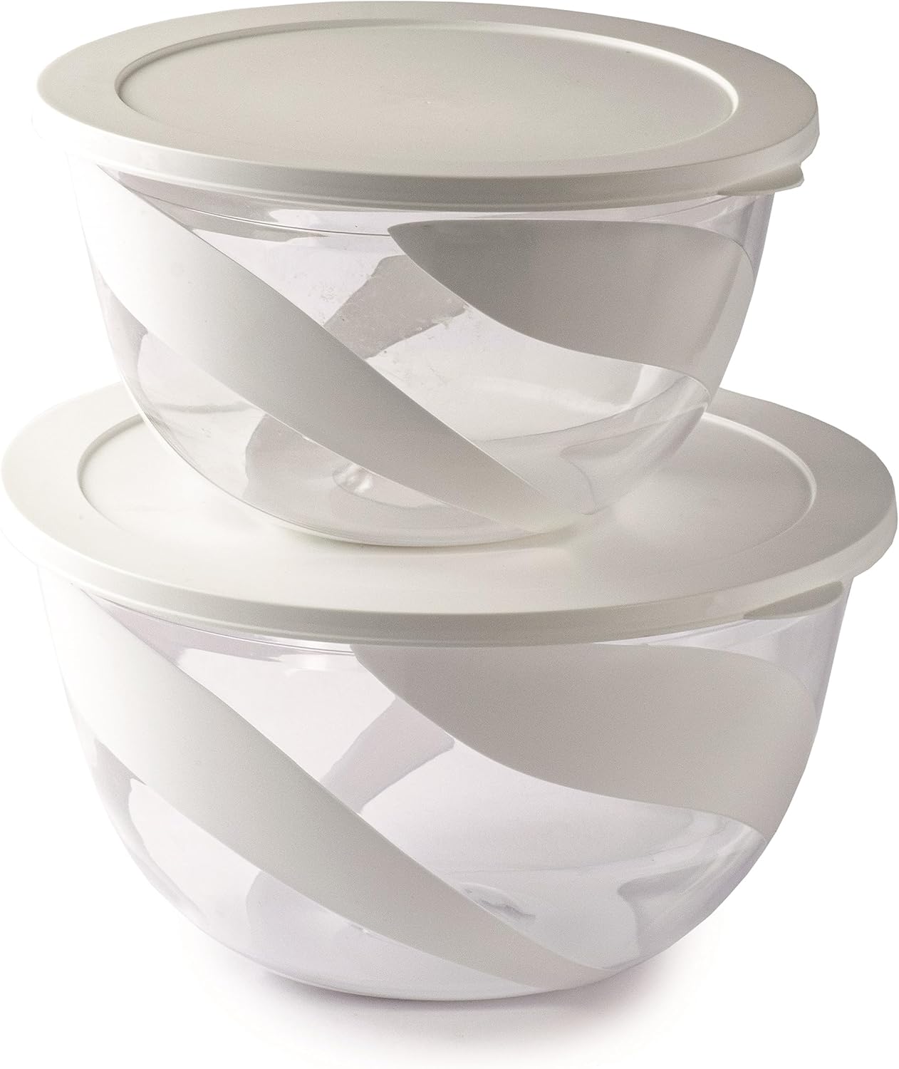 2er-Set Salatschüssel, 1x 3L + 1x 5L