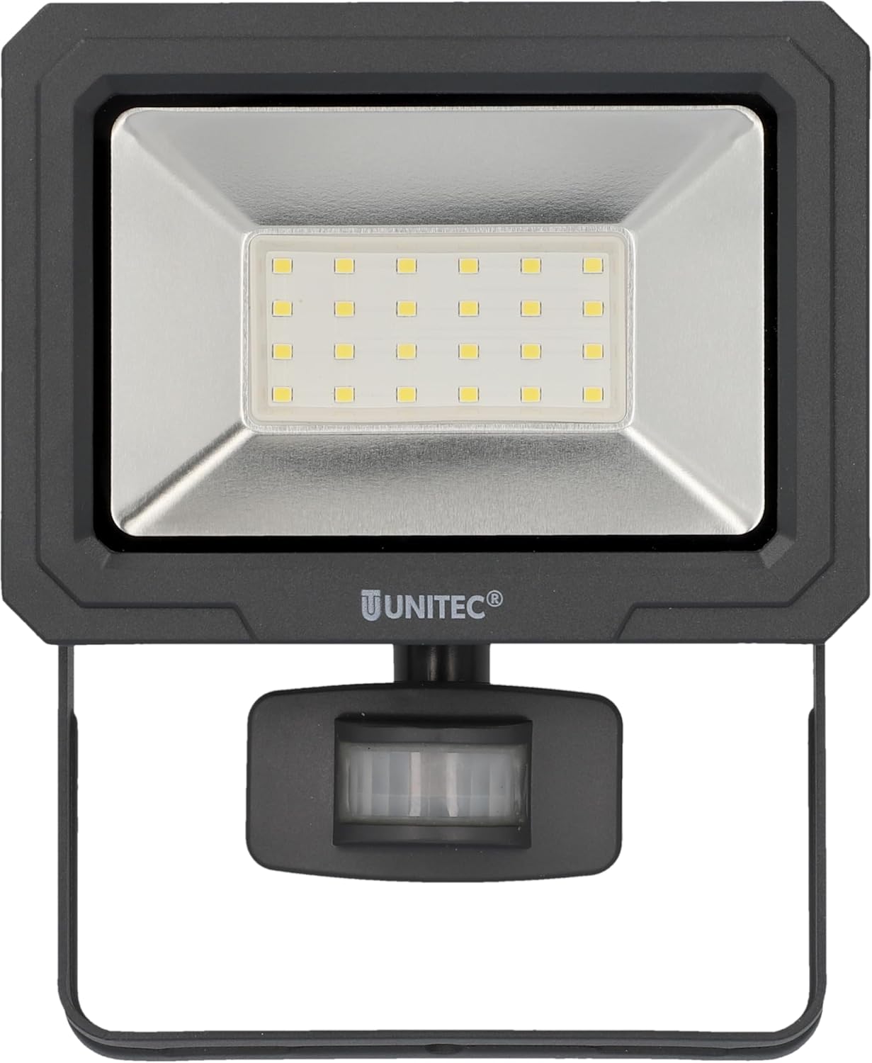 LED-Strahler mit Bewegungsmelder, Anthrazit 30W 2400lm mit Bewegungsmelder