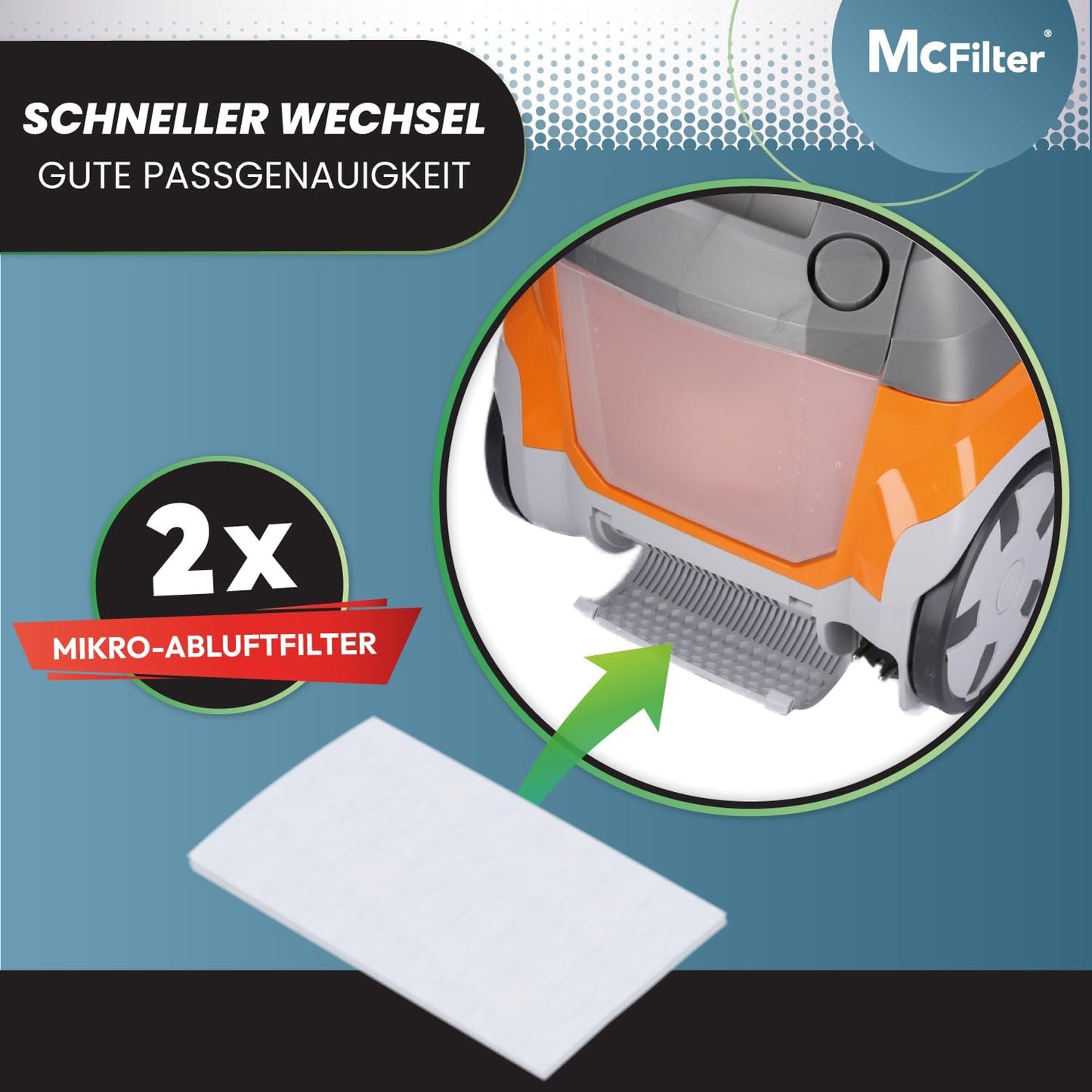 Staubsaugerbeutel für Thomas, 20 Beutel + Filterset 10-tlg.