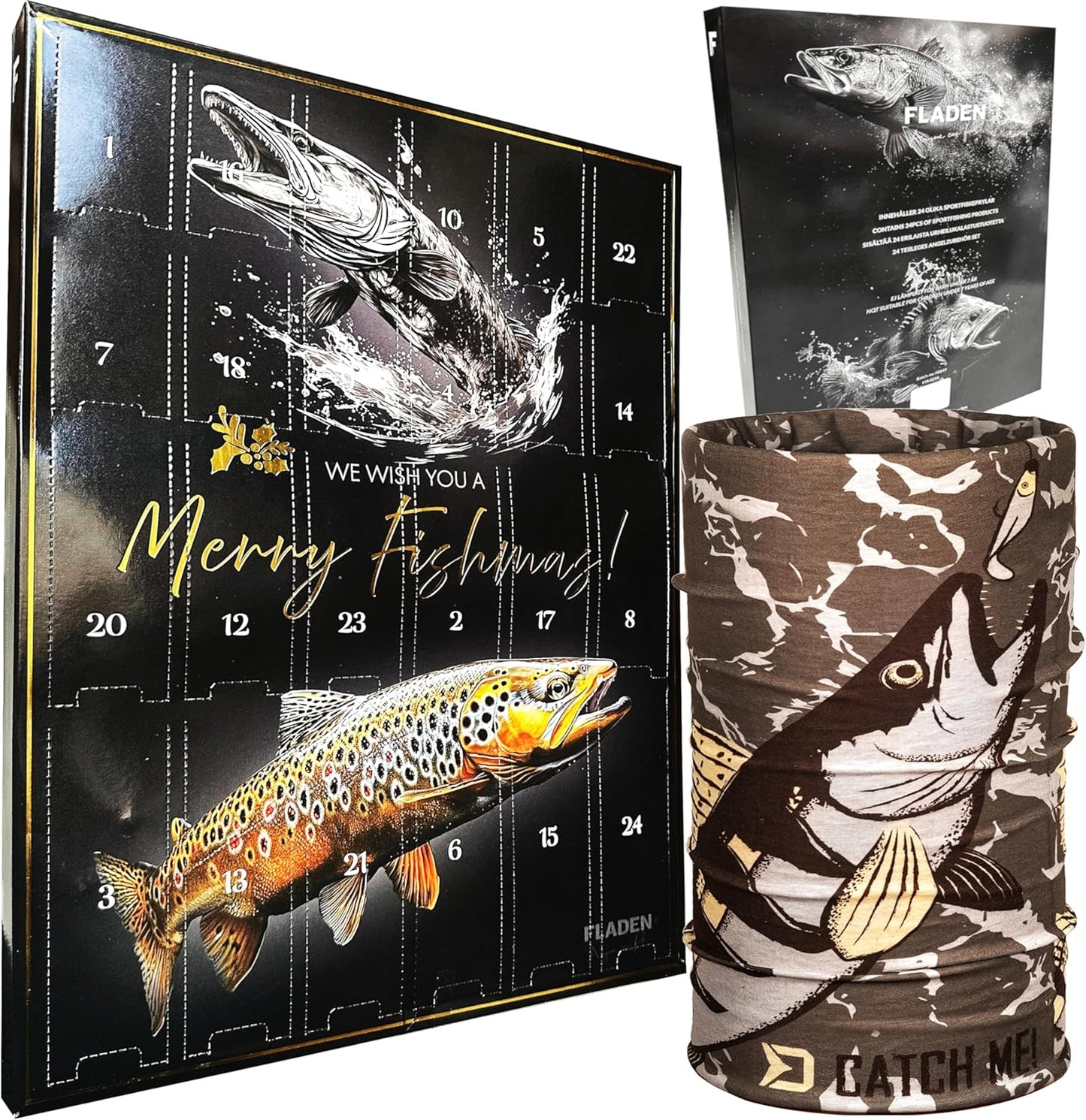 Raubfisch Angler Adventskalender-Set