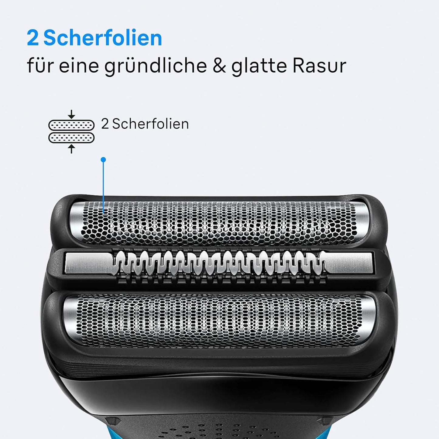 Elektrorasierer Series 3 mit 3 flexiblen Klingen