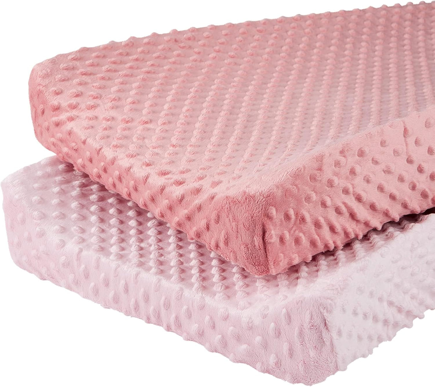 Wickelauflagenbezug Set, Einheitsgrösse Gehaucht Rosa/Rosa