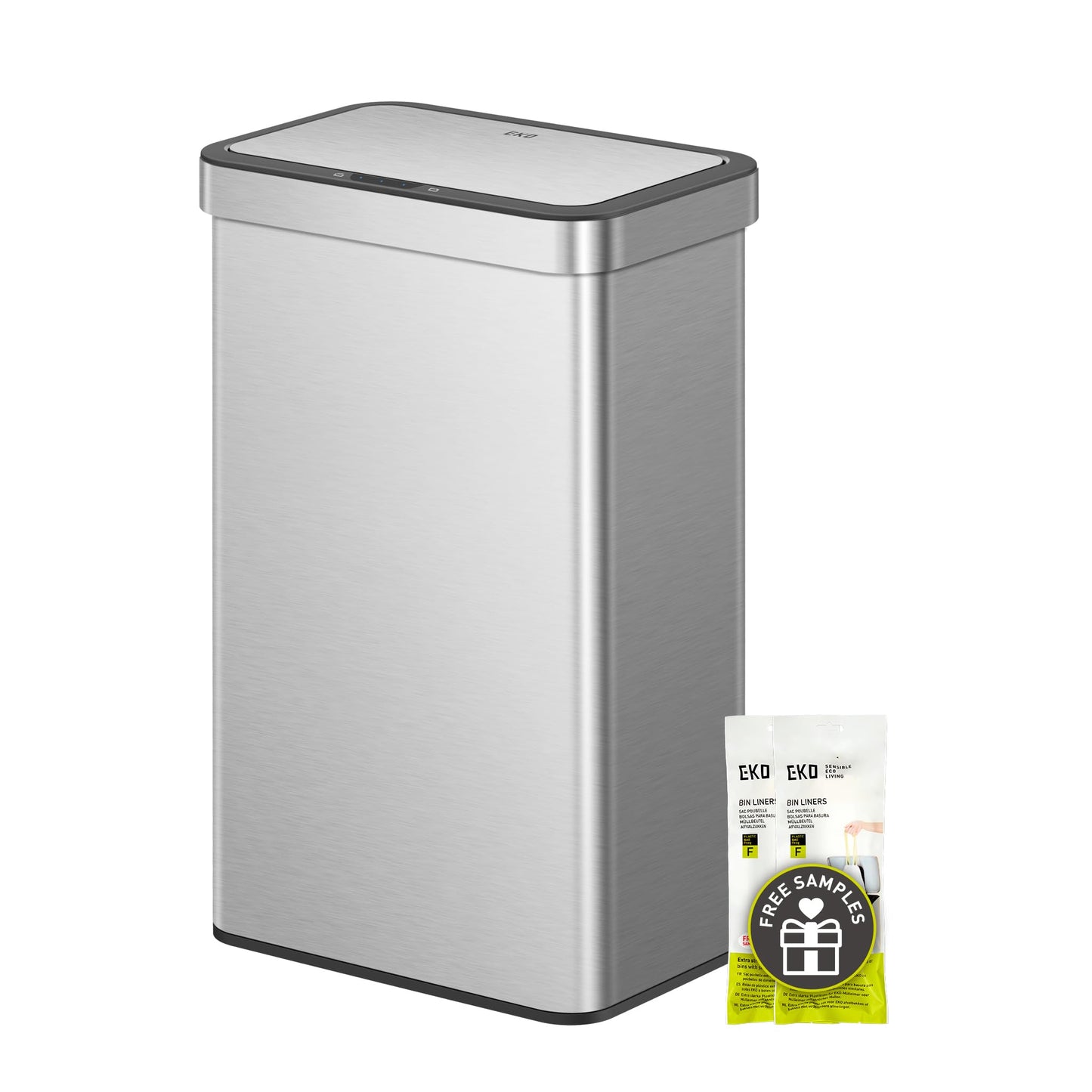 Nova Mülleimer mit Sensor, 2x30L, 30+30 Liter