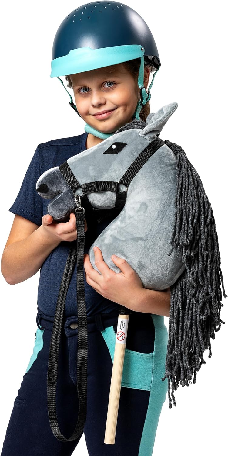 Hobby Horse mit Halfter und Zügeln