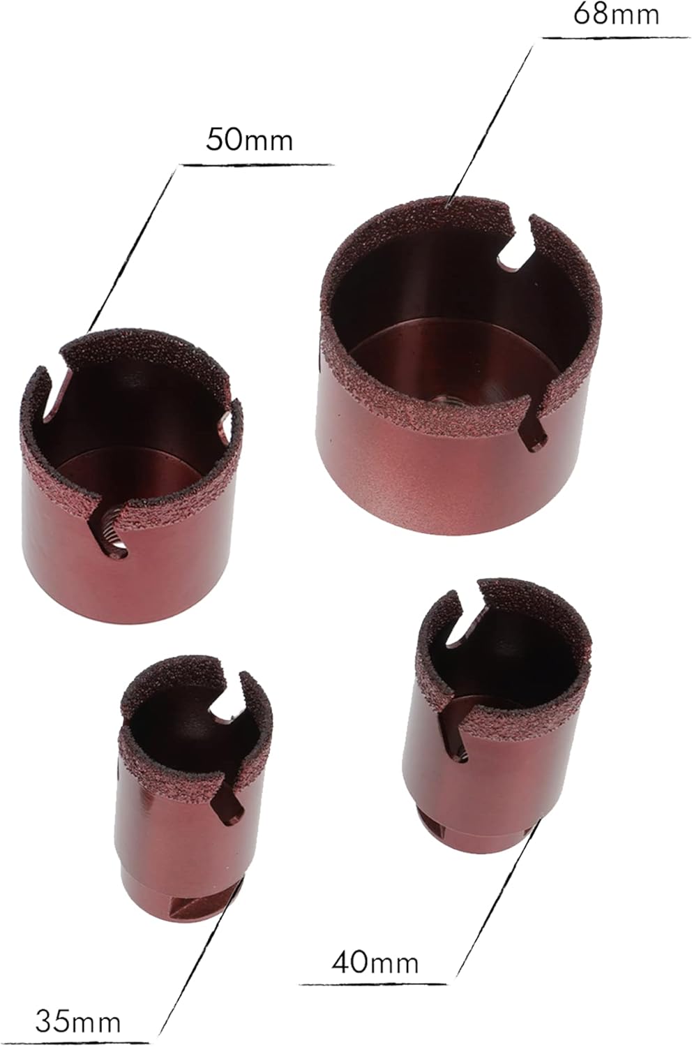 Speedmaster Fliesenbohrer Set, 4-tlg. Set