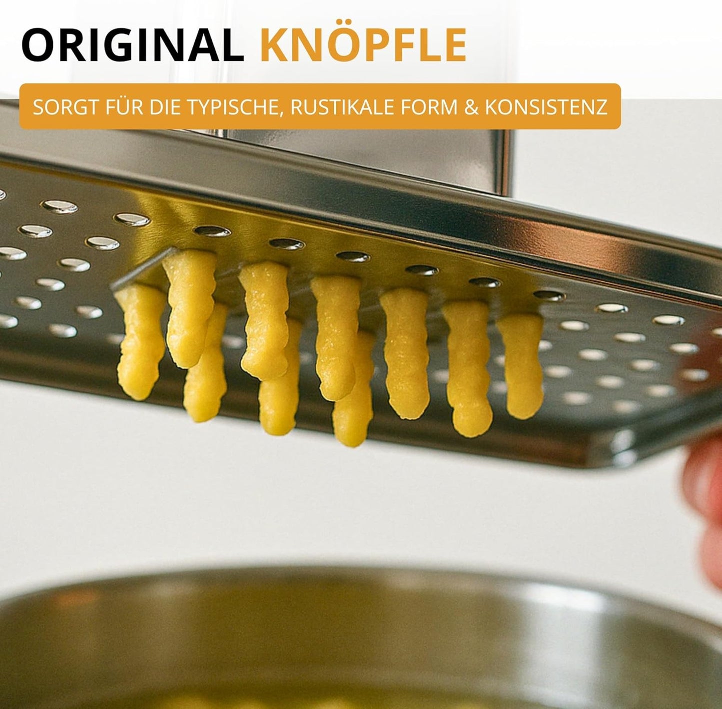 Spätzlehobel Inox, Knöpfle Inox