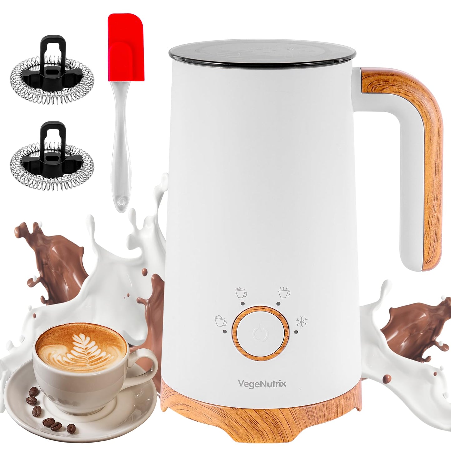 Elektrischer Milchaufschäumer 4-in-1 Set