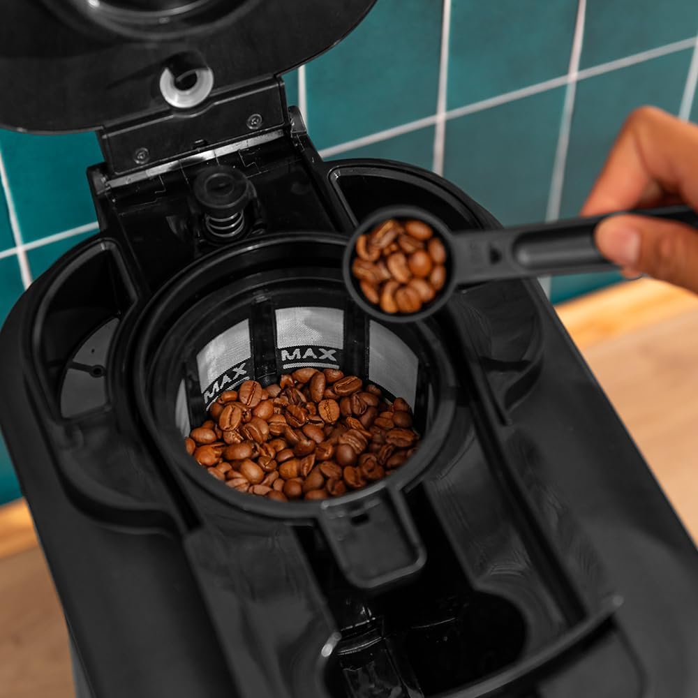 Coffee 66 Grind & Drop mit Mahlwerk, programmierbar, Digital | Programmierbar 12 Tassen