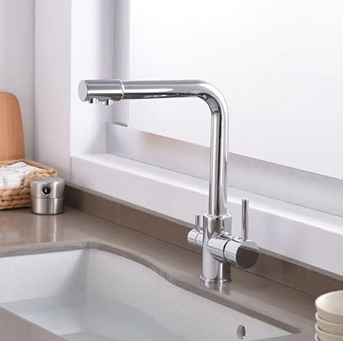 3-Wege-Filter Osmose Wasserhahn, Nilo-Serie, Chrom 2