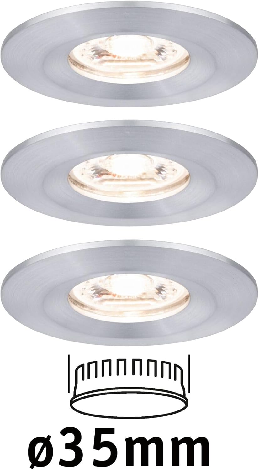 3-teiliges LED Einbauleuchten-Set Nova Mini, 94305