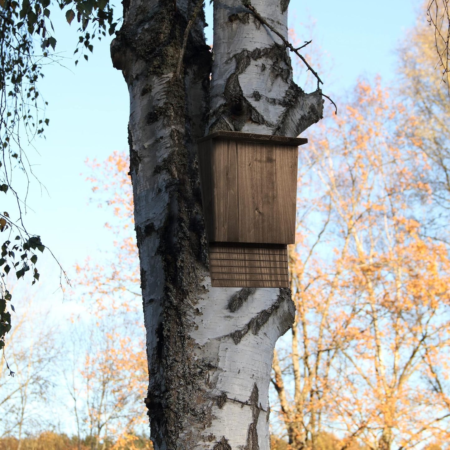 Fledermaushotel, braun / 37 x 22 x 12,5 cm