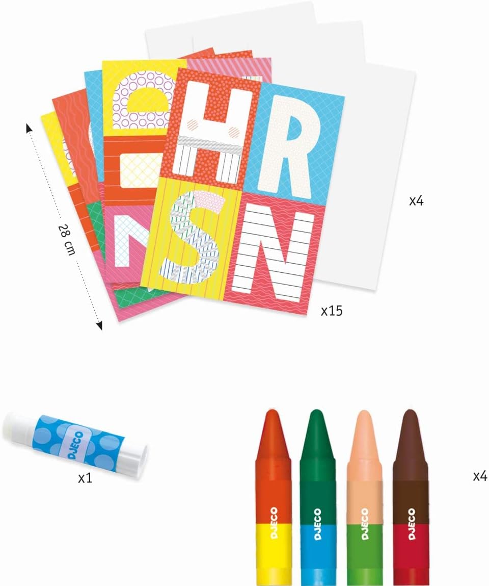 Buchstaben zum Basteln
