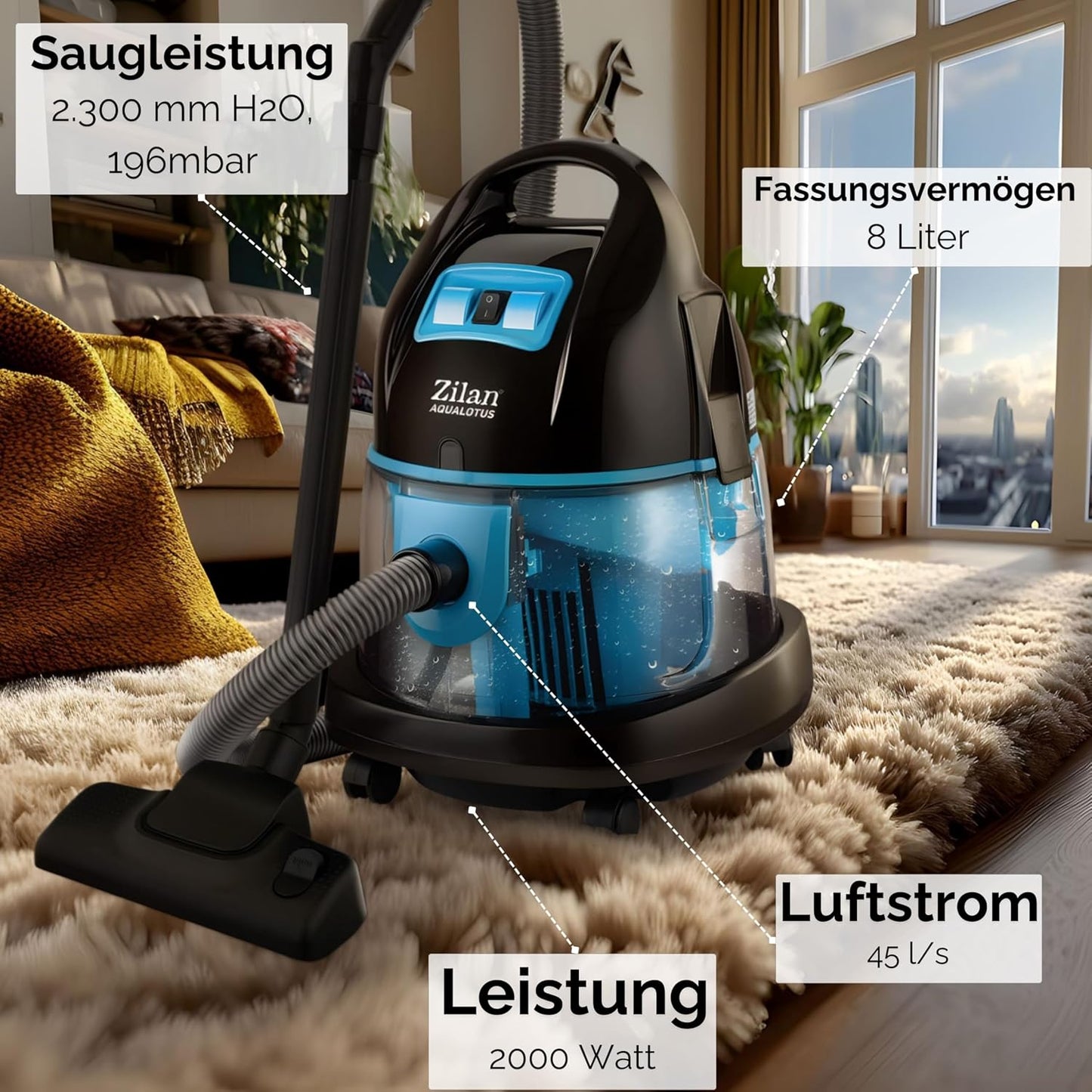 Nass- und Trocken-Staubsauger