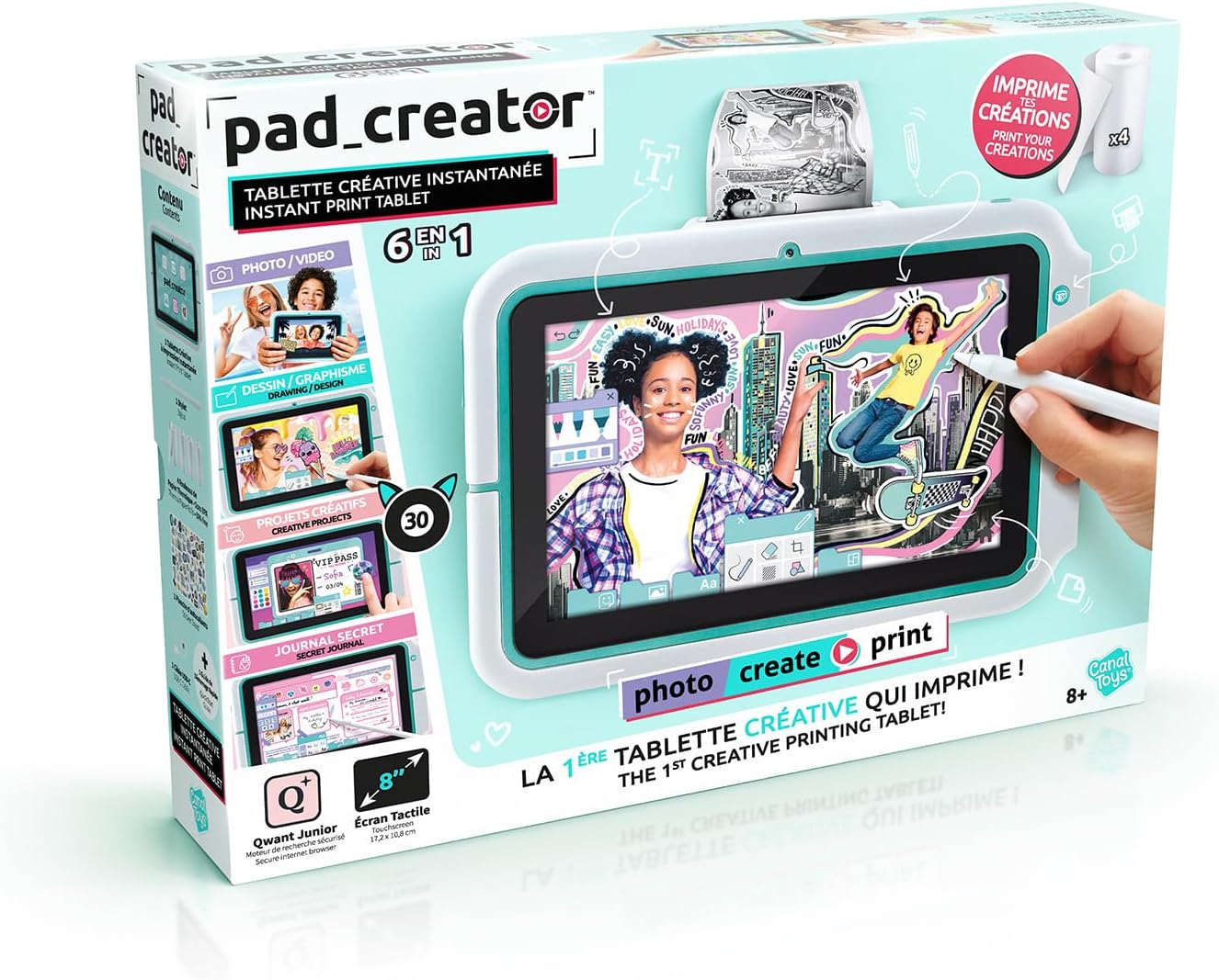 Pad Creator Instant Print Kreativtablet für Kinder