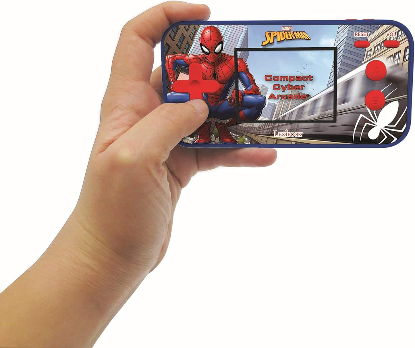 Handheld console Compact Cyber Arcade Spider-Man (JL2367SP), Spider-Man