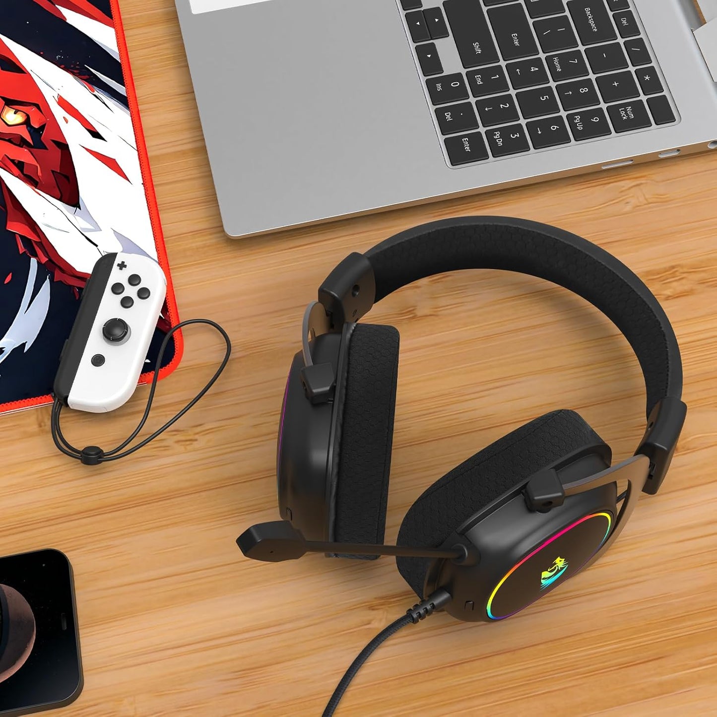 Gaming-Headset, Schwarz (Anime)
