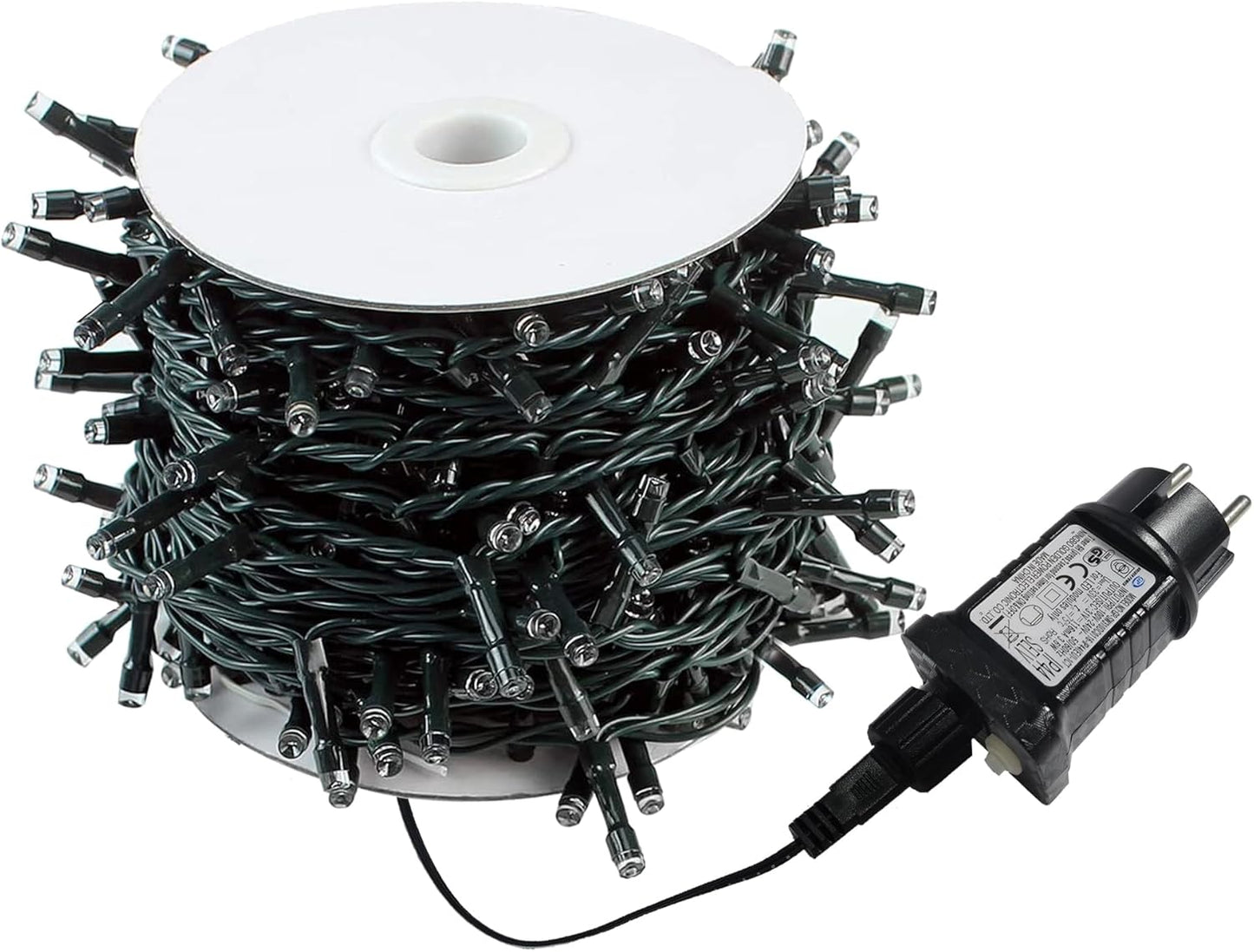 LED Lichterkette mit Timer und 12 Modi (400 LEDs), 400 LEDs, Warmweiss
