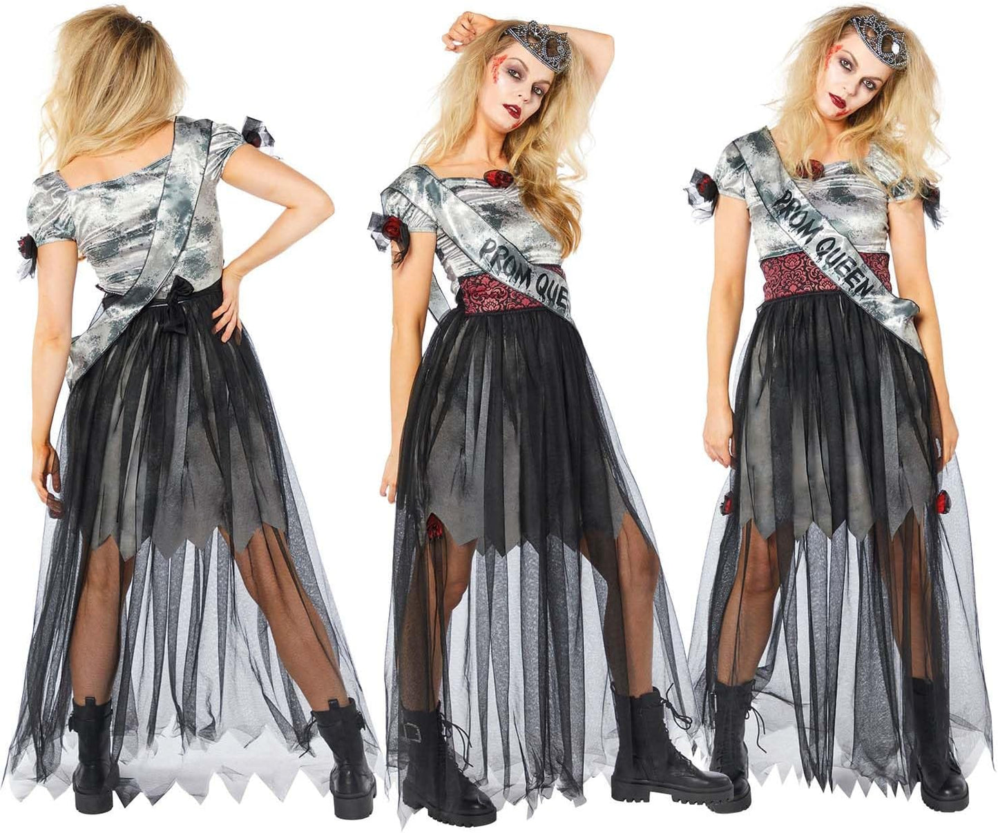 Halloween-Kostüm Prombie Queen, 12-14