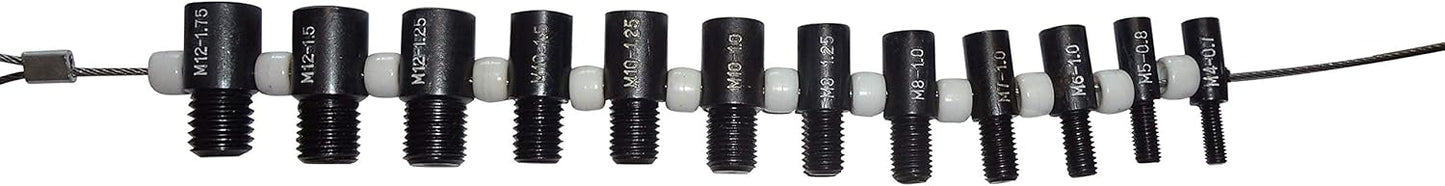 Gewindeprüfer-Set SWTC-26 für Muttern & Bolzen (Zoll & Metrisch)