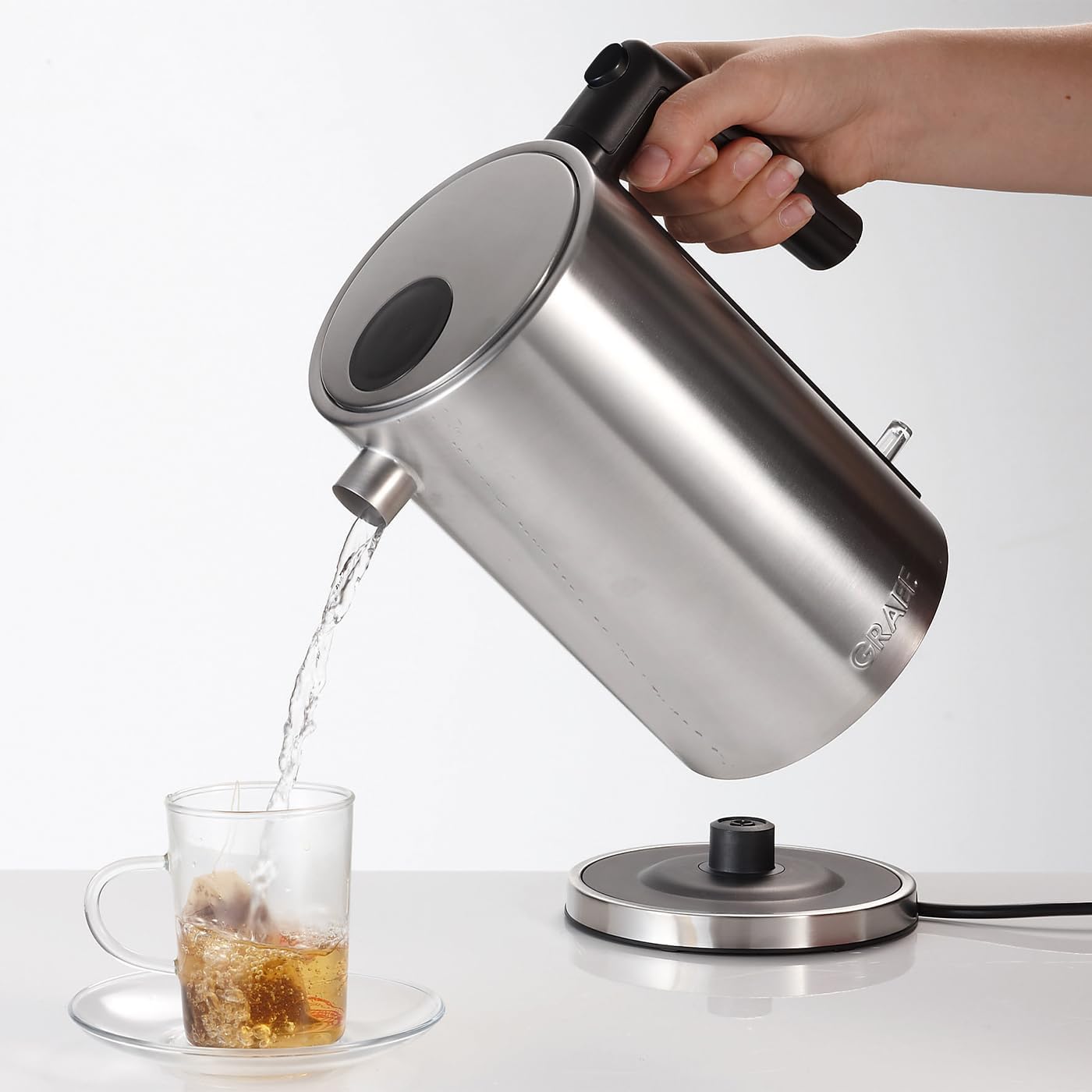 Edelstahl-Wasserkocher WK 600, Single