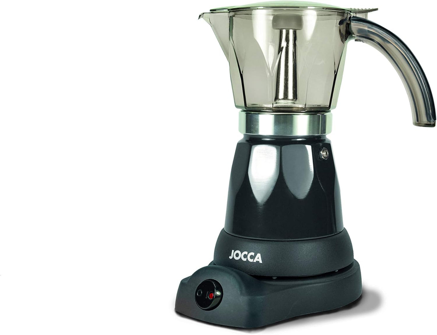Elektrische Espressokanne mit 360° Basis, Nero