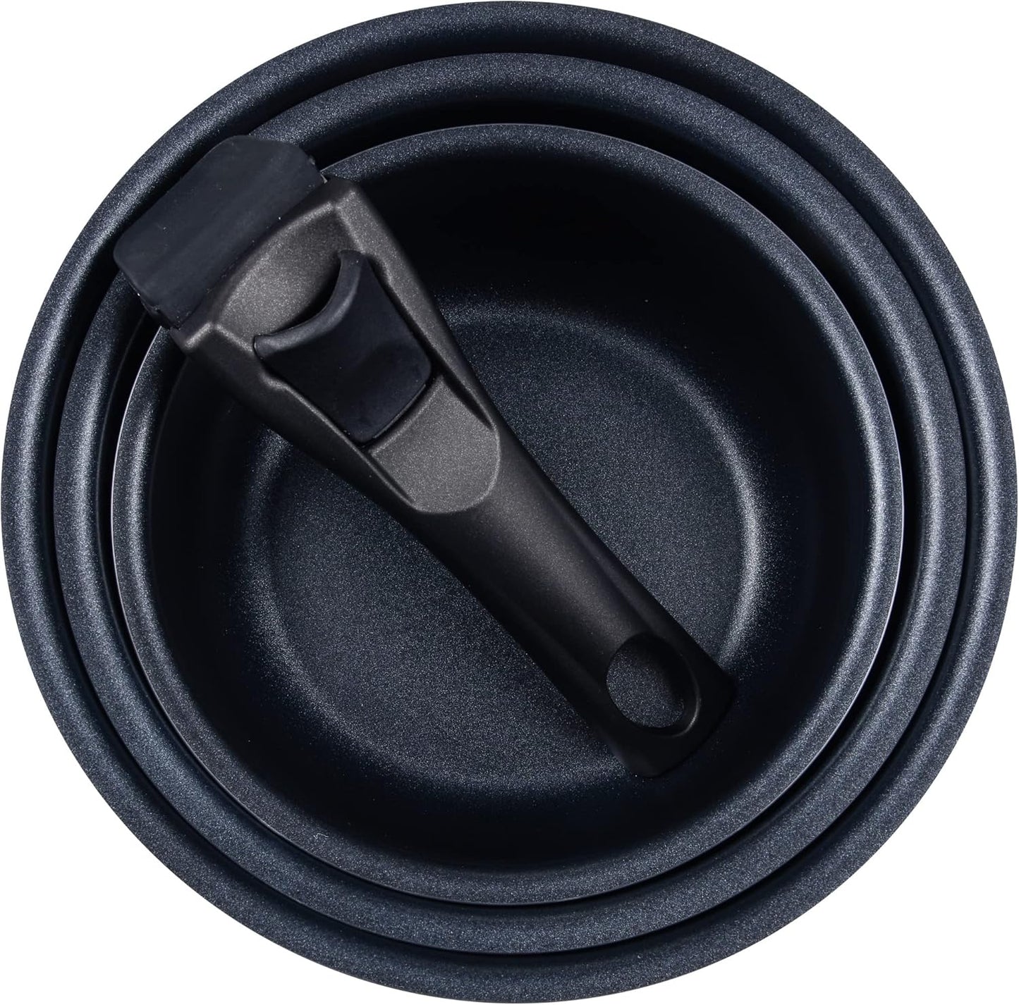 Topfset mit abnehmbarem Griff (3-teilig)