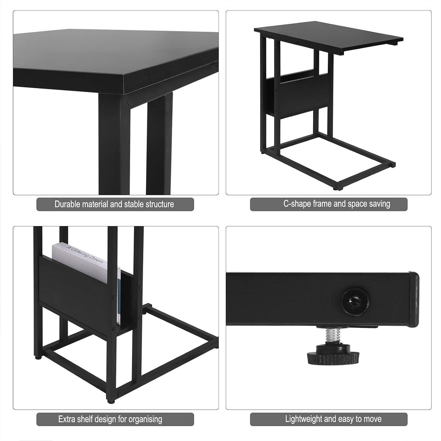 Sofatisch, Schwarz