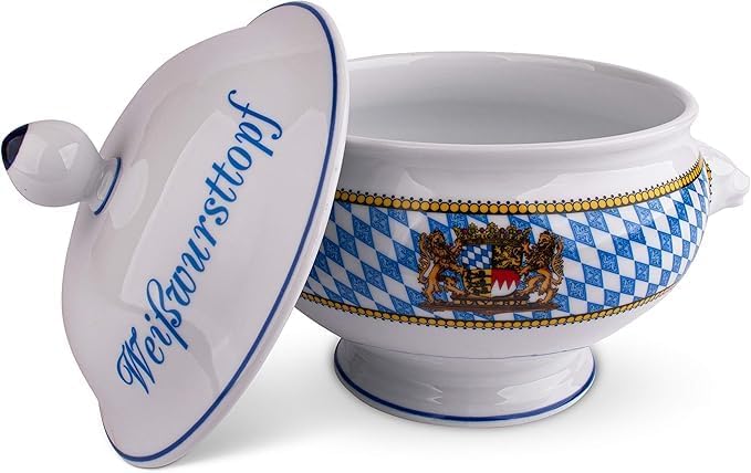 Bayerischer Weisswurst-Topf/Terrine