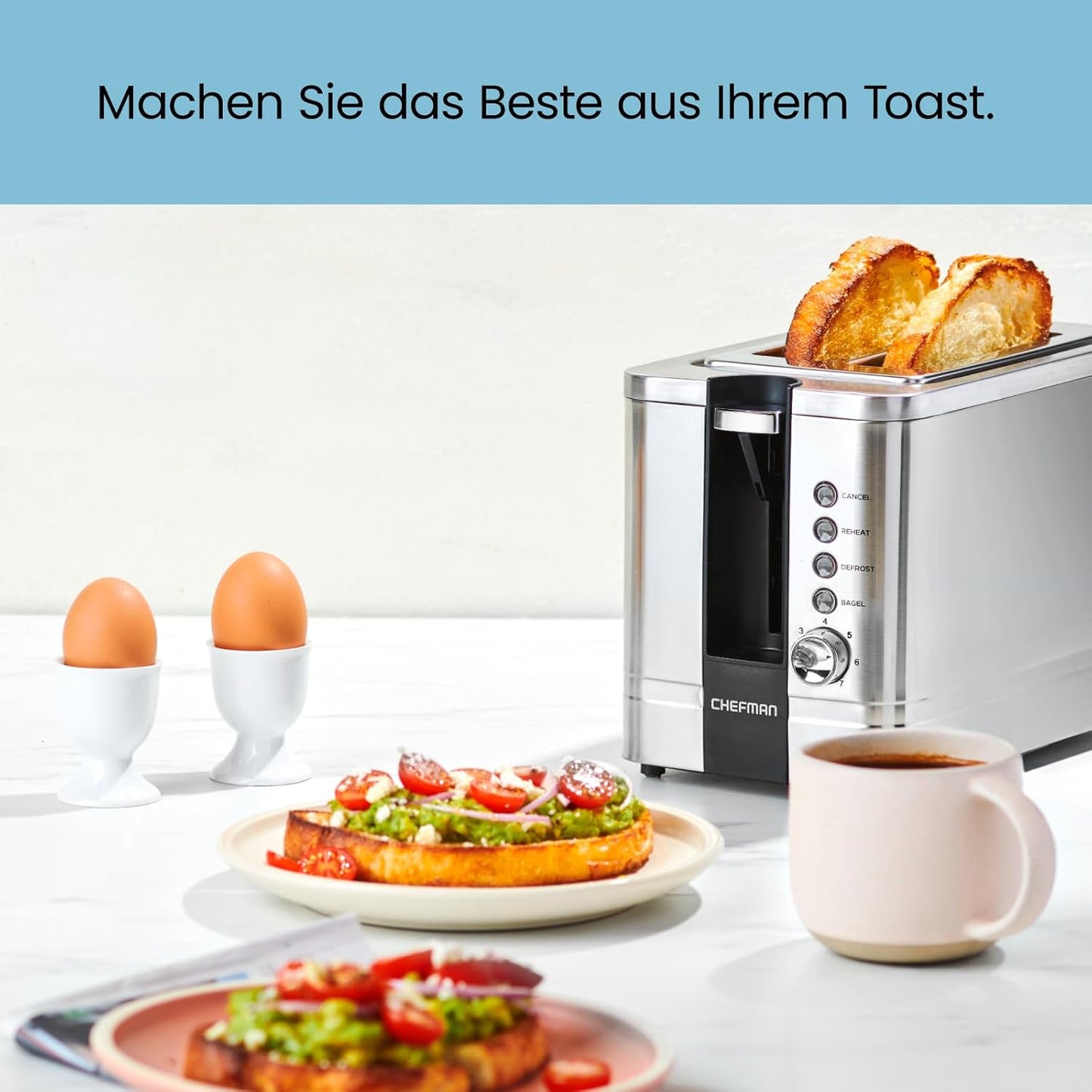 Toaster mit herausnehmbarer Krümelschublade