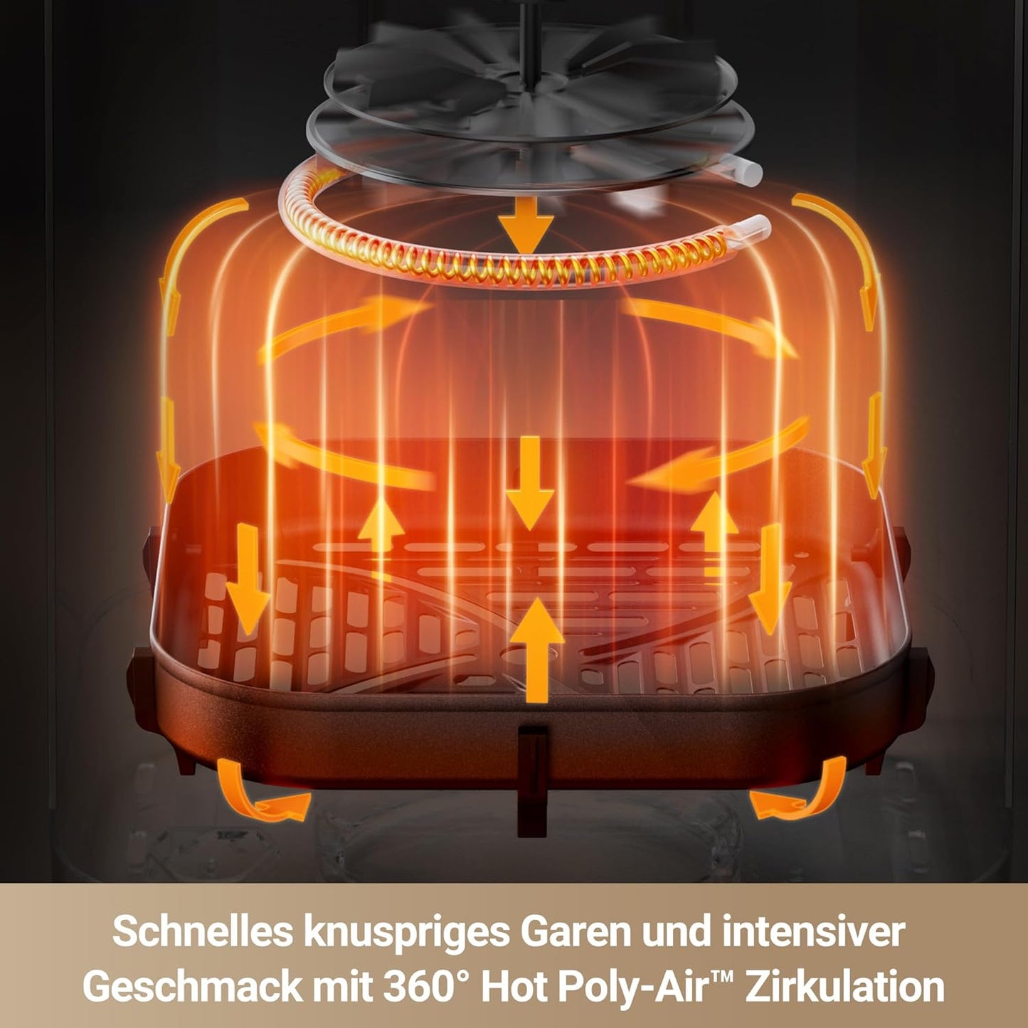AeroChef FD10 Pro Heissluftfritteuse