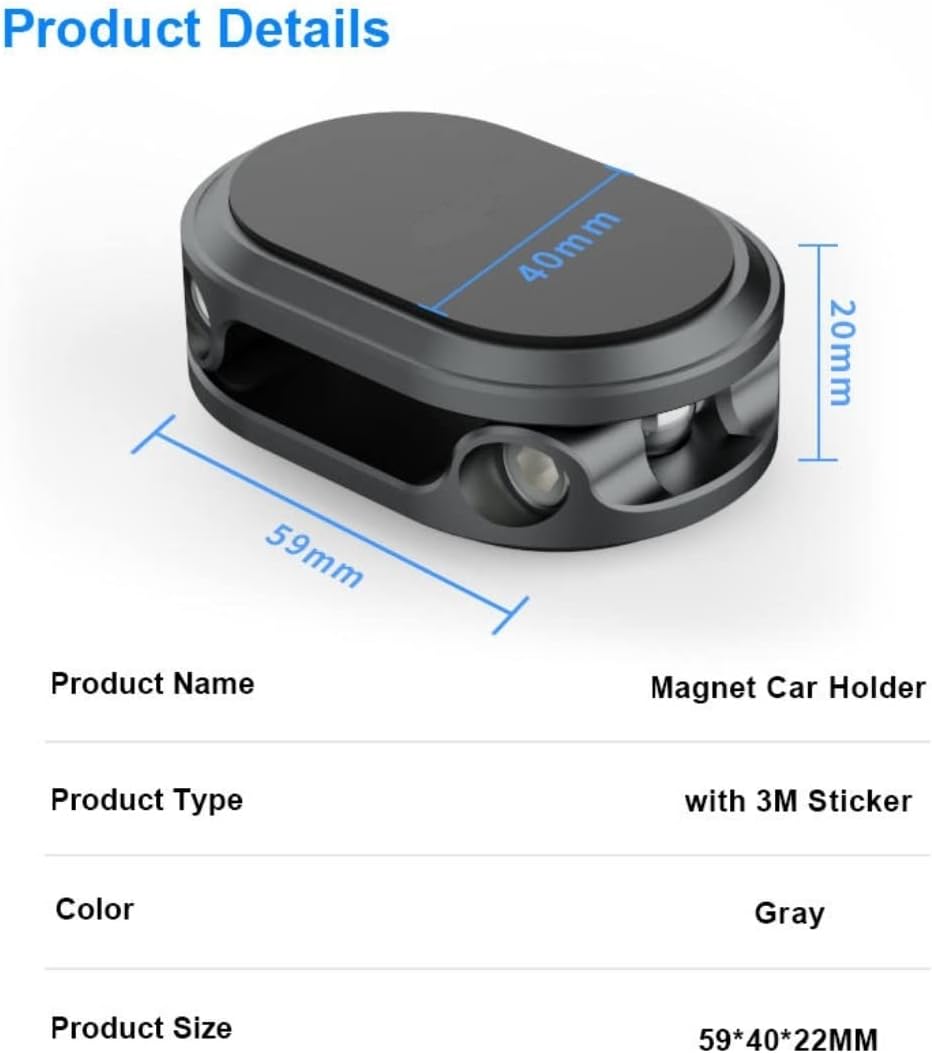 Magnetische Handyhalterung fürs Auto 360° Verstellbar